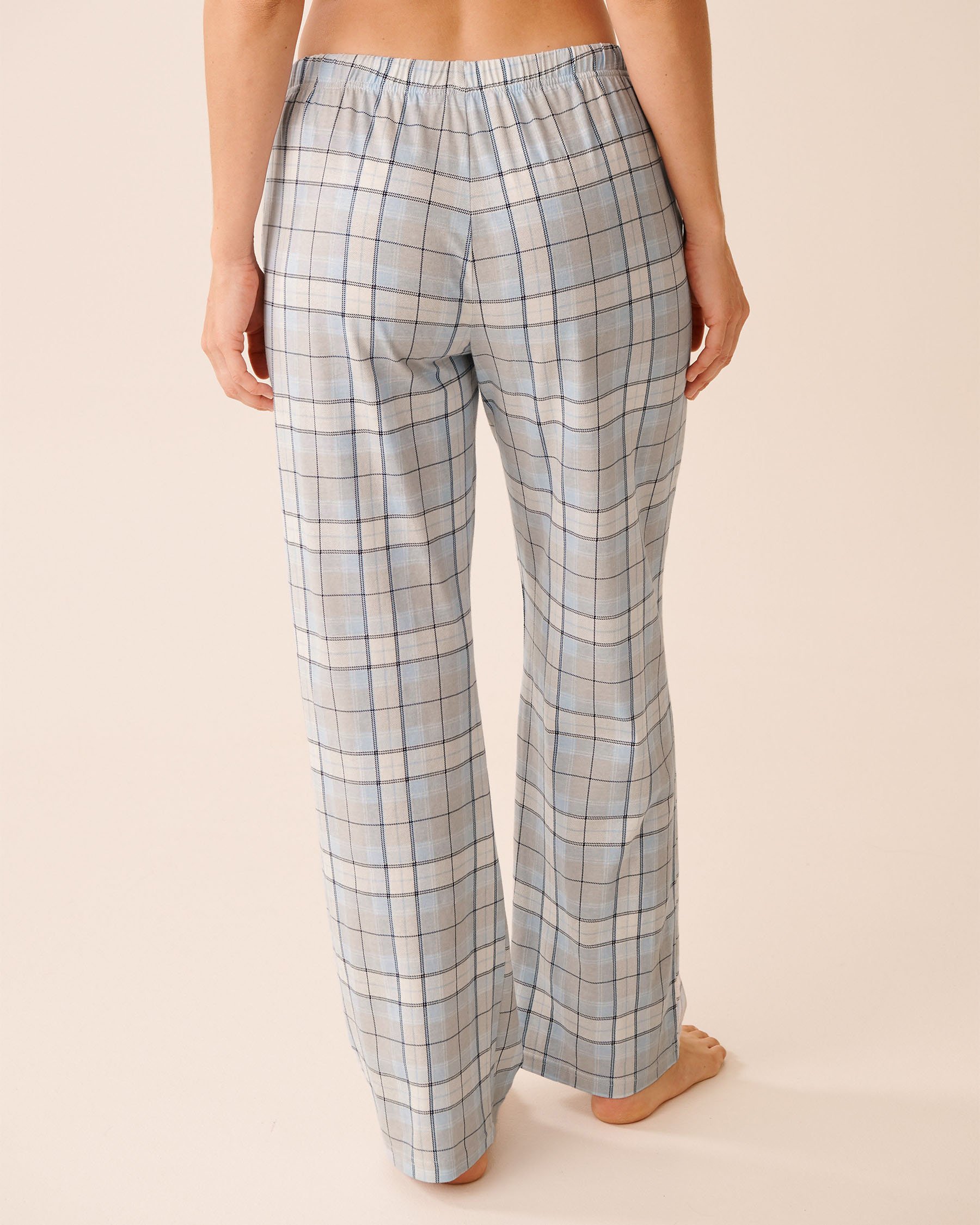 LA VIE EN ROSE Ensemble pyjama en coton imprimé ours polaire Bleu pâle/Ours polaires 40400087 - Voir5