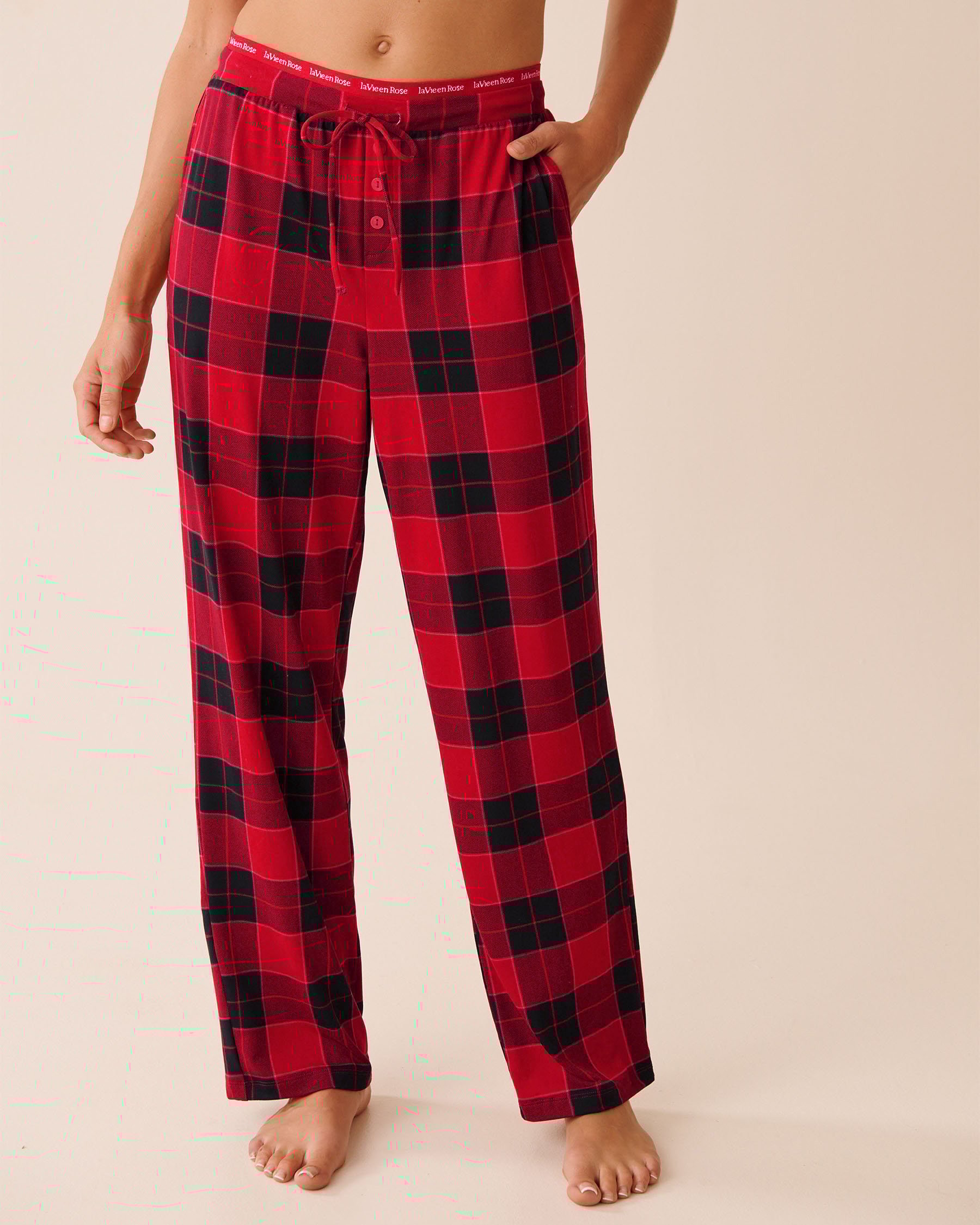 LA VIE EN ROSE Buffalo Plaid Super Soft Pajama Pants Buffalo Plaid 40200800 LA VIE EN ROSE Buffalo Plaid Super Soft Pajama Pants Buffalo Plaid 40200800 - View1