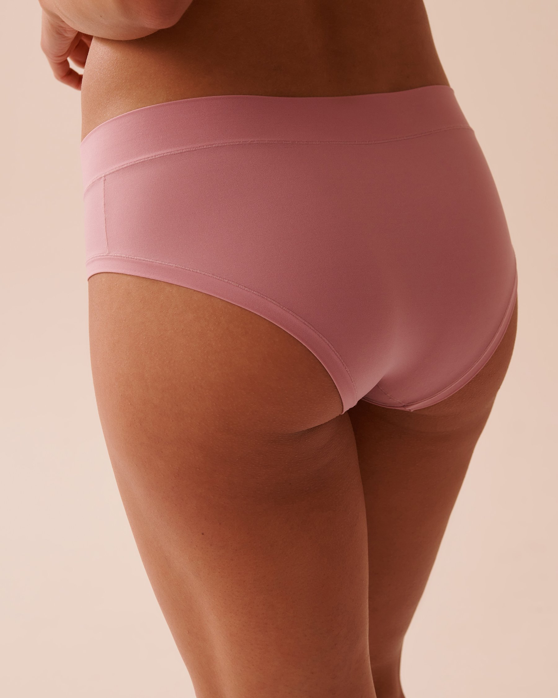 LA VIE EN ROSE Culotte aux hanches fit parfait Vieux rose 20200584 - Voir2