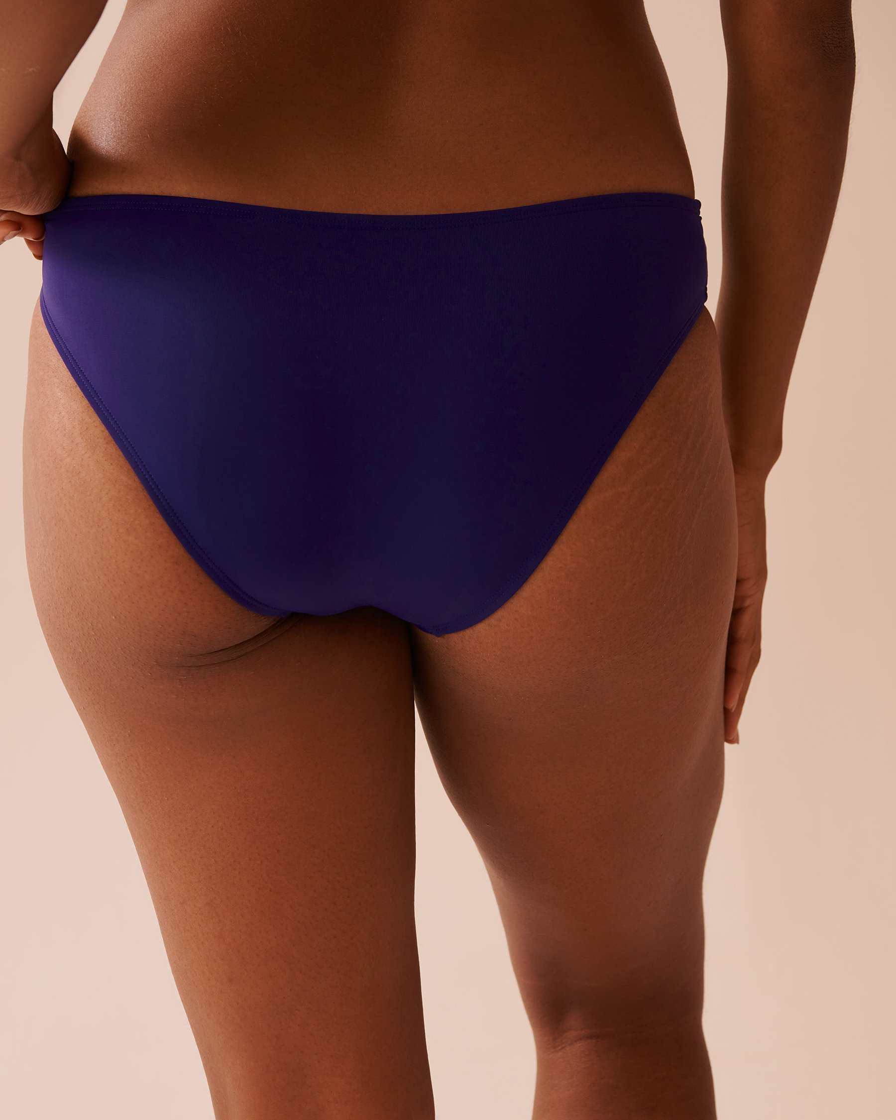 LA VIE EN ROSE AQUA INDIGO Brazilian Bikini Bottom Indigo 70300641 - View5