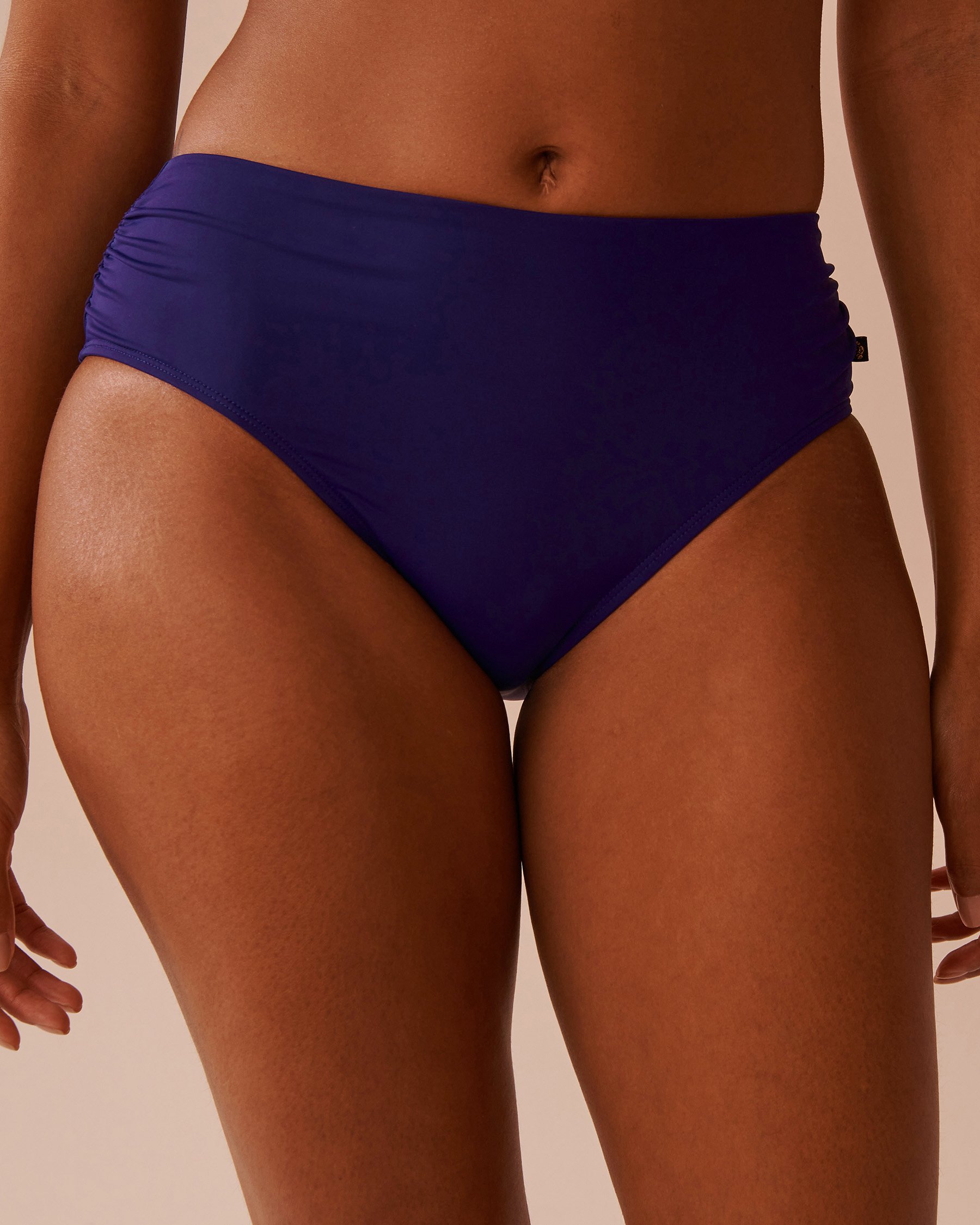 LA VIE EN ROSE AQUA Bas de bikini taille mi-haute INDIGO Indigo 70300642 - Voir1