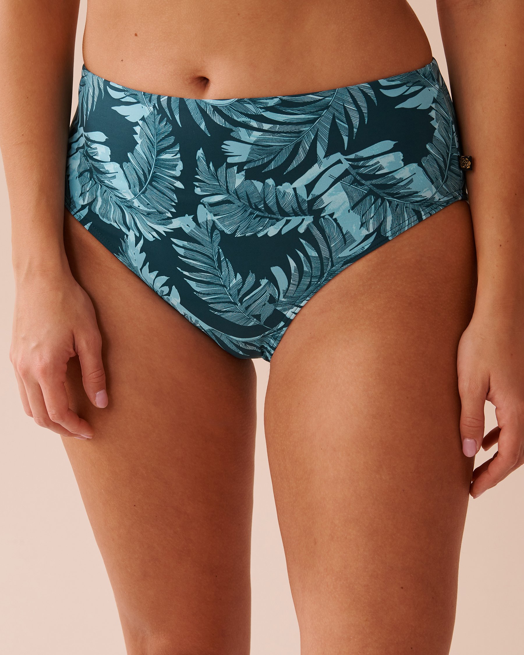 LA VIE EN ROSE AQUA OCEAN OASIS High Waist Bikini Bottom Ocean Oasis 70300653 - View4