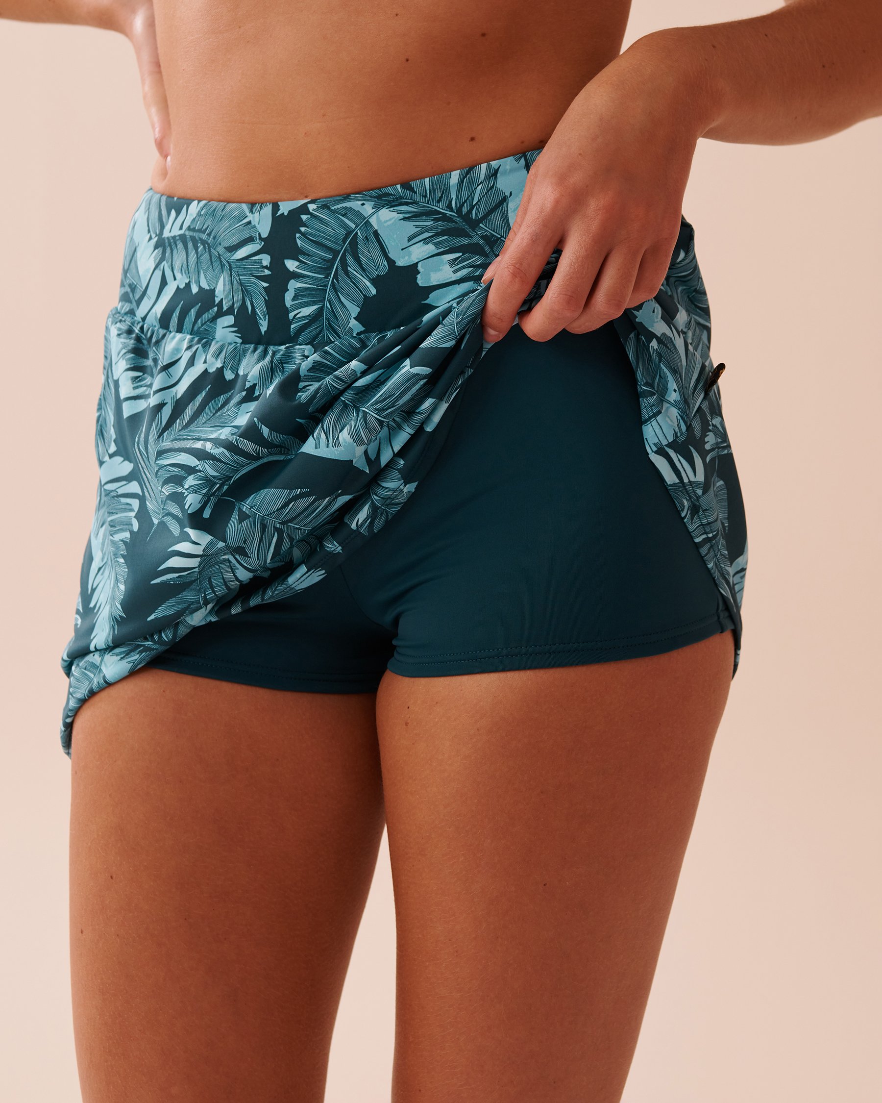 LA VIE EN ROSE AQUA OCEAN OASIS Skirt Bikini Bottom Ocean Oasis 70300655 - View3