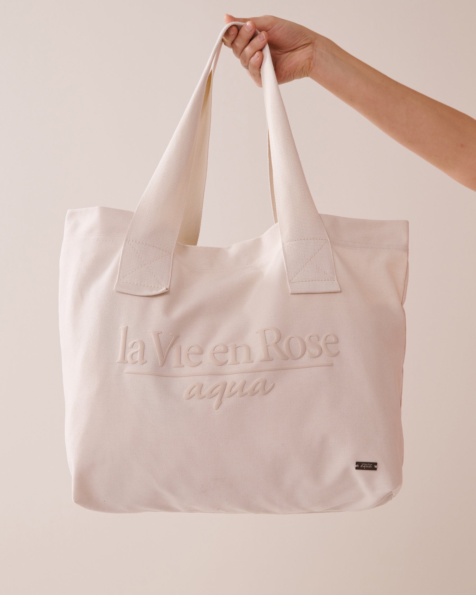 LA VIE EN ROSE AQUA La Vie en Rose Beach Bag Coconut Milk 80500112 - View1