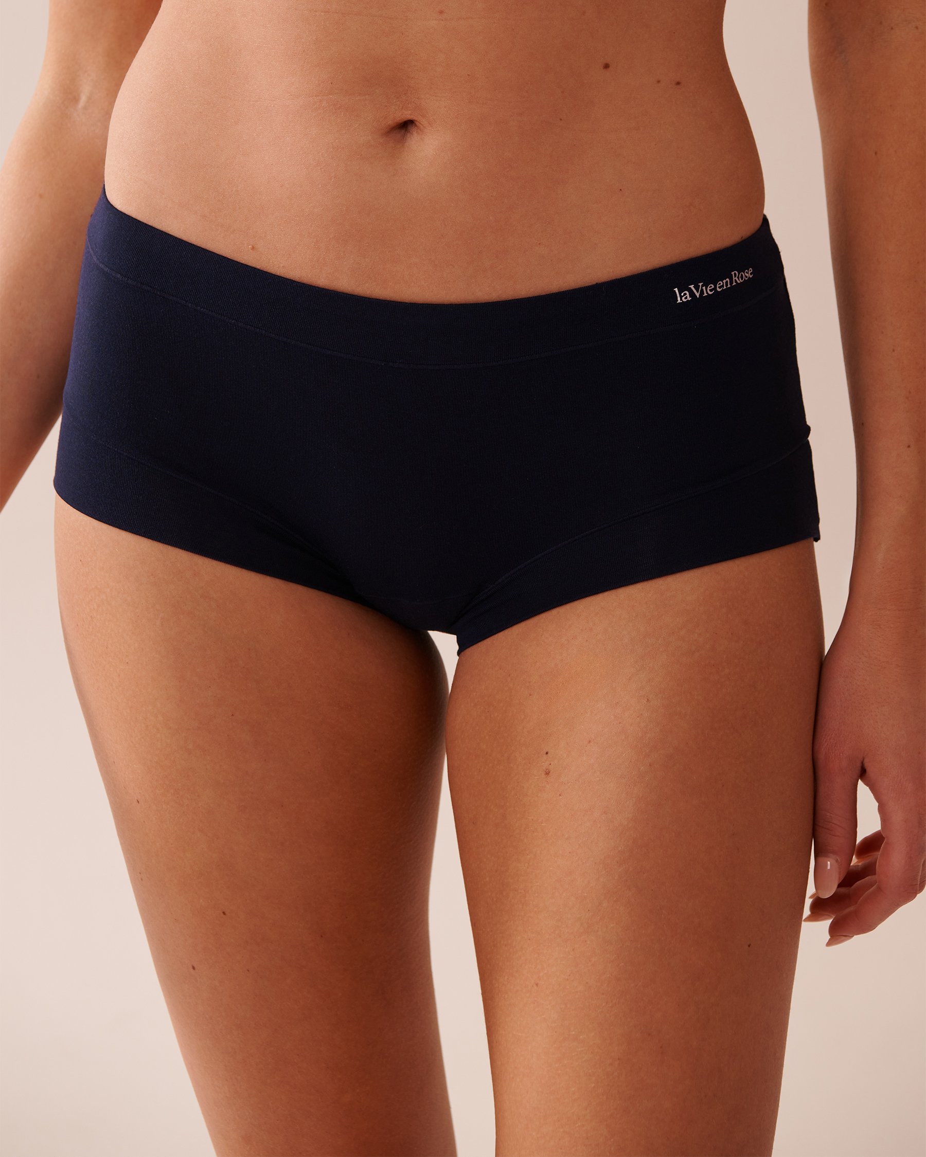 LA VIE EN ROSE Modal Boyleg Panty Navy Blue 20200597 - View4