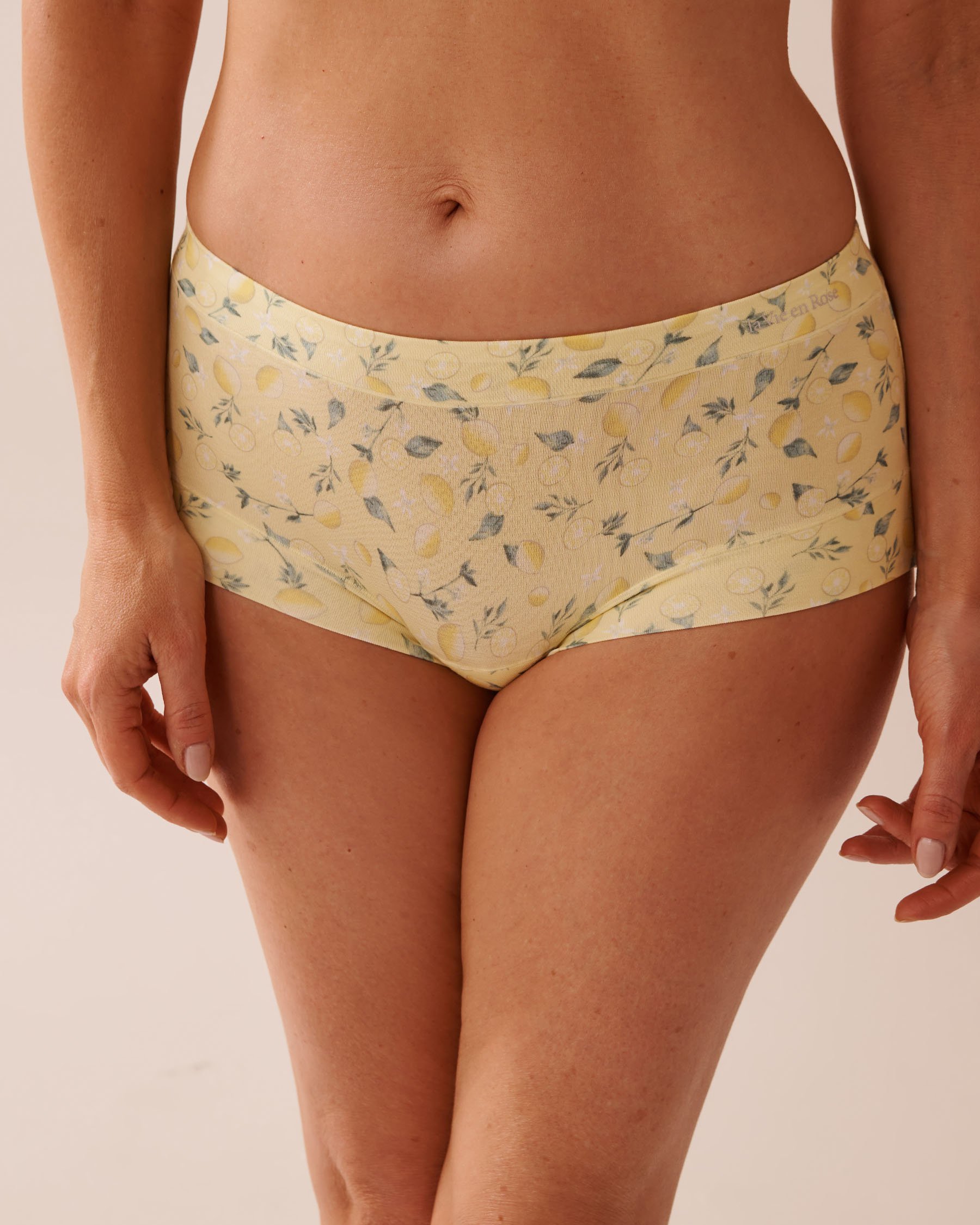 LA VIE EN ROSE Modal Boyleg Panty Yellow/Lemon 20200597 - View1
