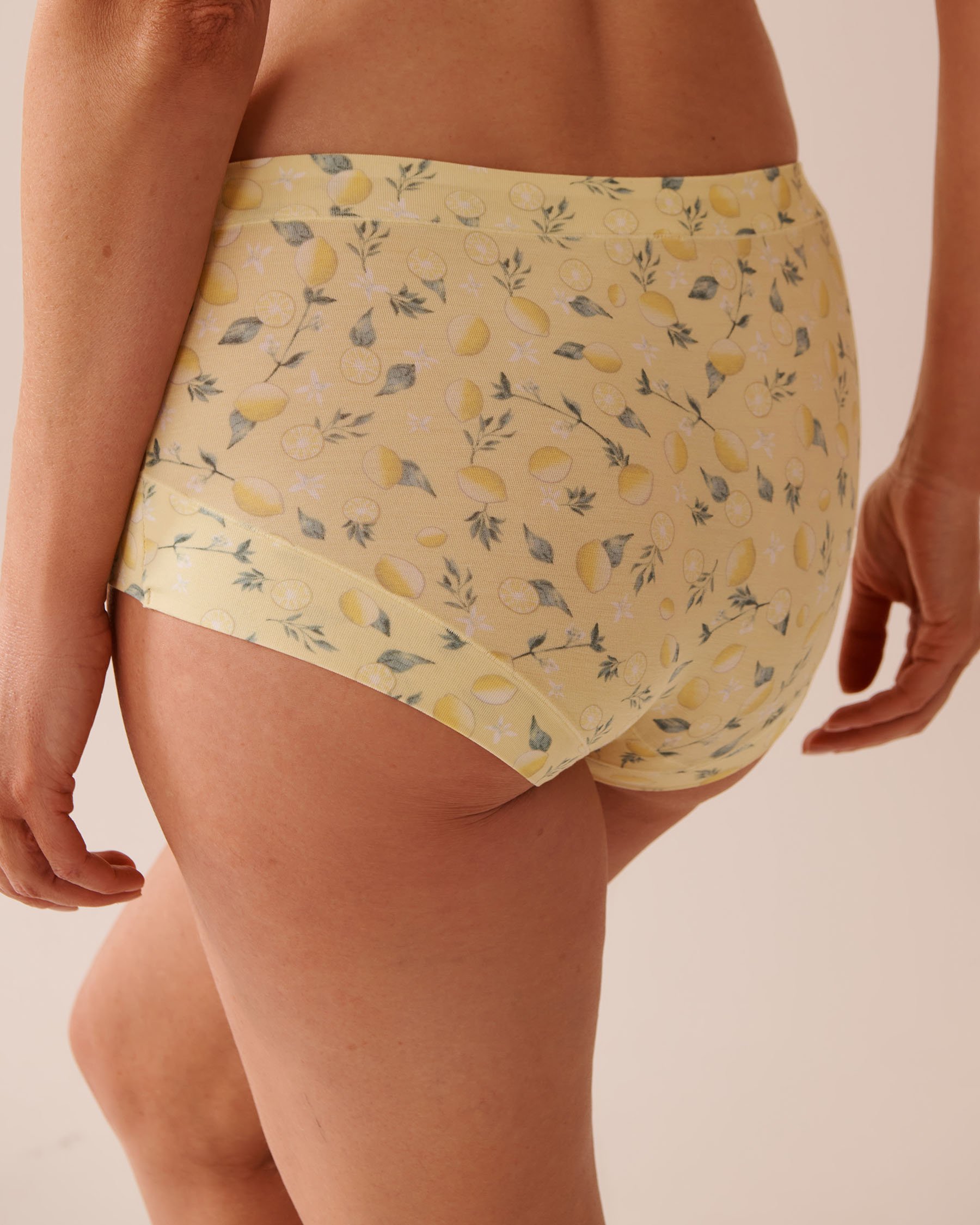 LA VIE EN ROSE Modal Boyleg Panty Yellow/Lemon 20200597 - View2