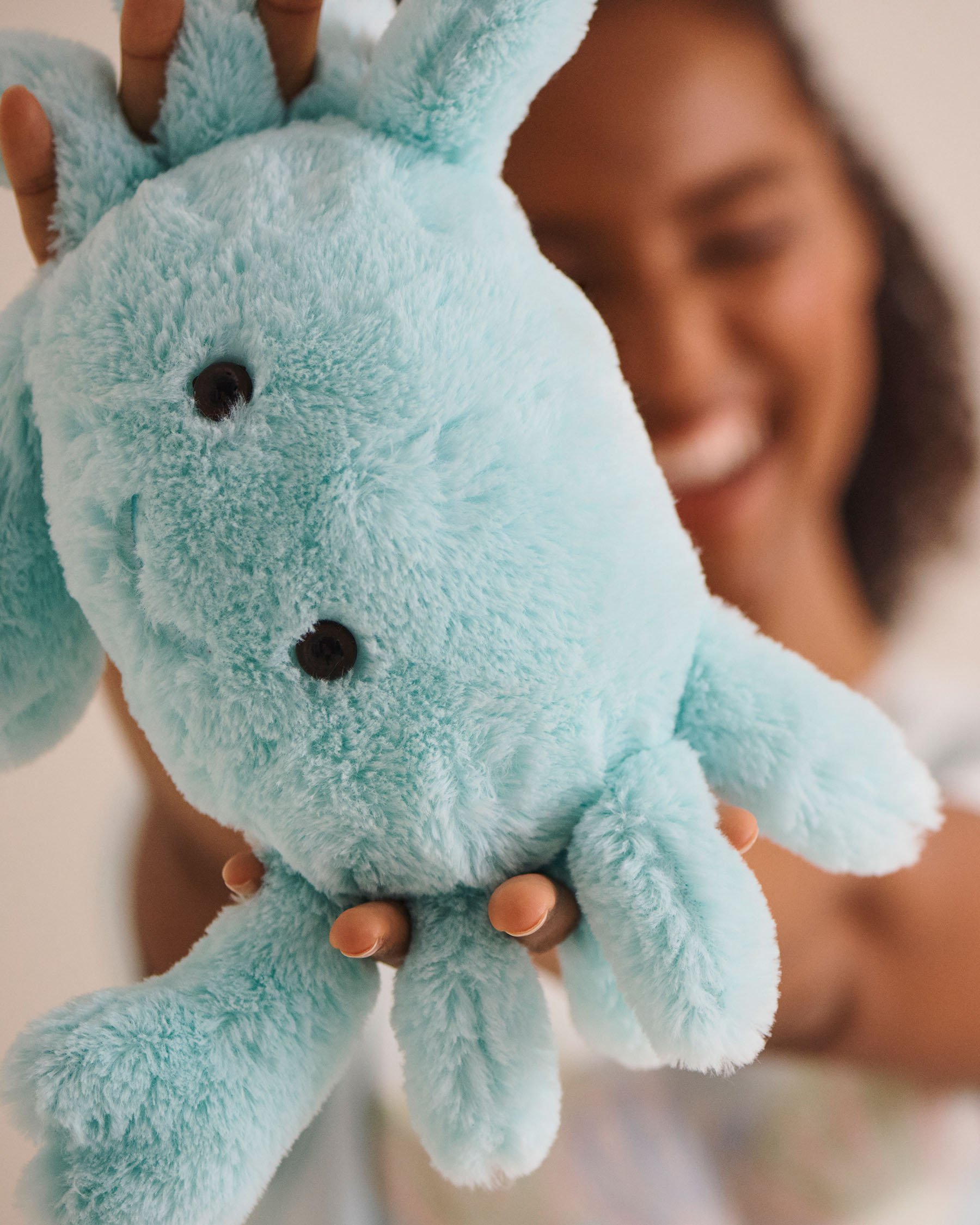 LA VIE EN ROSE Stuffed Crab Turquoise 40700399 - View2