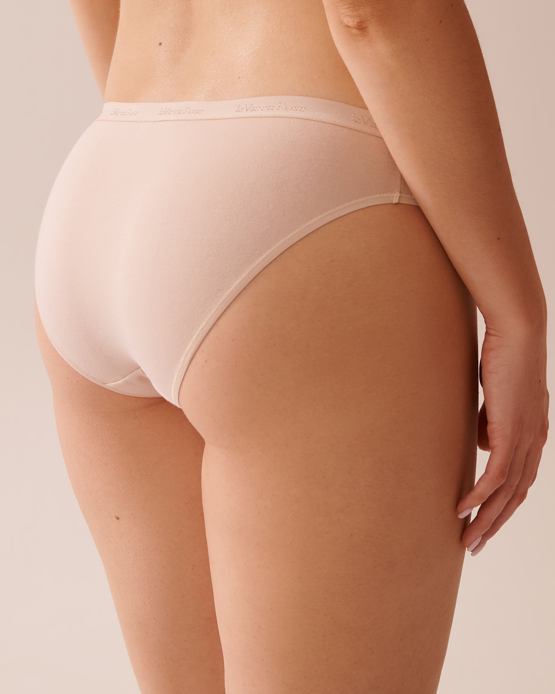 LA VIE EN ROSE Cotton Bikini Panty Champagne 20100611 - View2