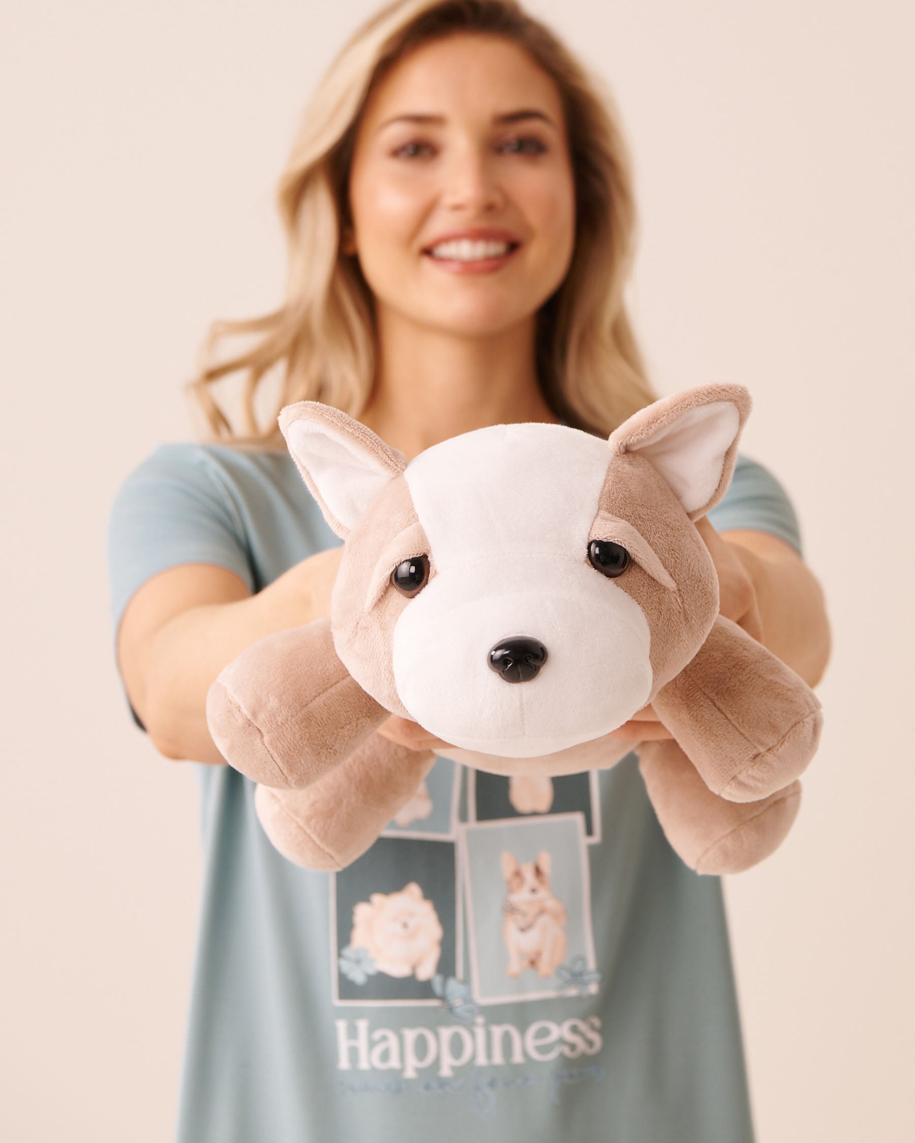 LA VIE EN ROSE Dog Plush Dog 40700479 - View1