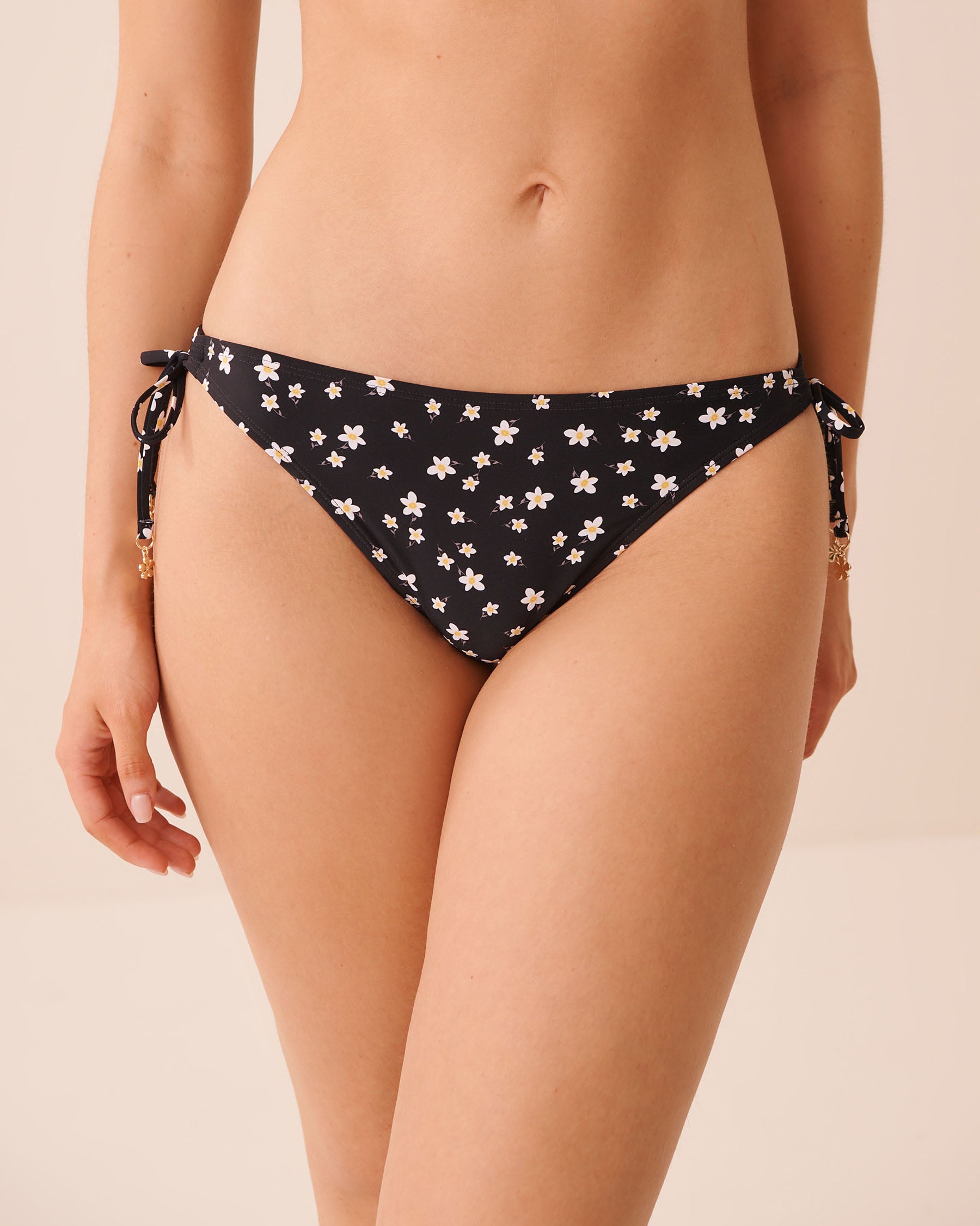 LA VIE EN ROSE AQUA Bas de bikini noué aux hanches SWEET DAISY Marguerites 70300925 - View1