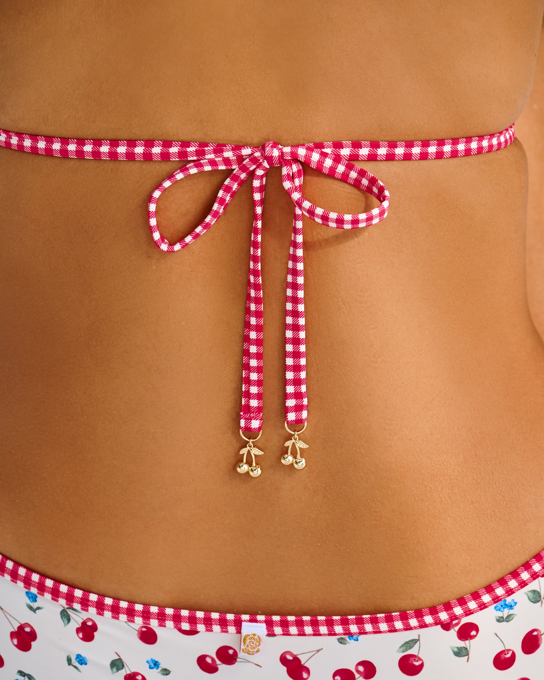 LA VIE EN ROSE AQUA Haut de bikini triangle WILD CHERRY Cerise 70101009 - Voir2