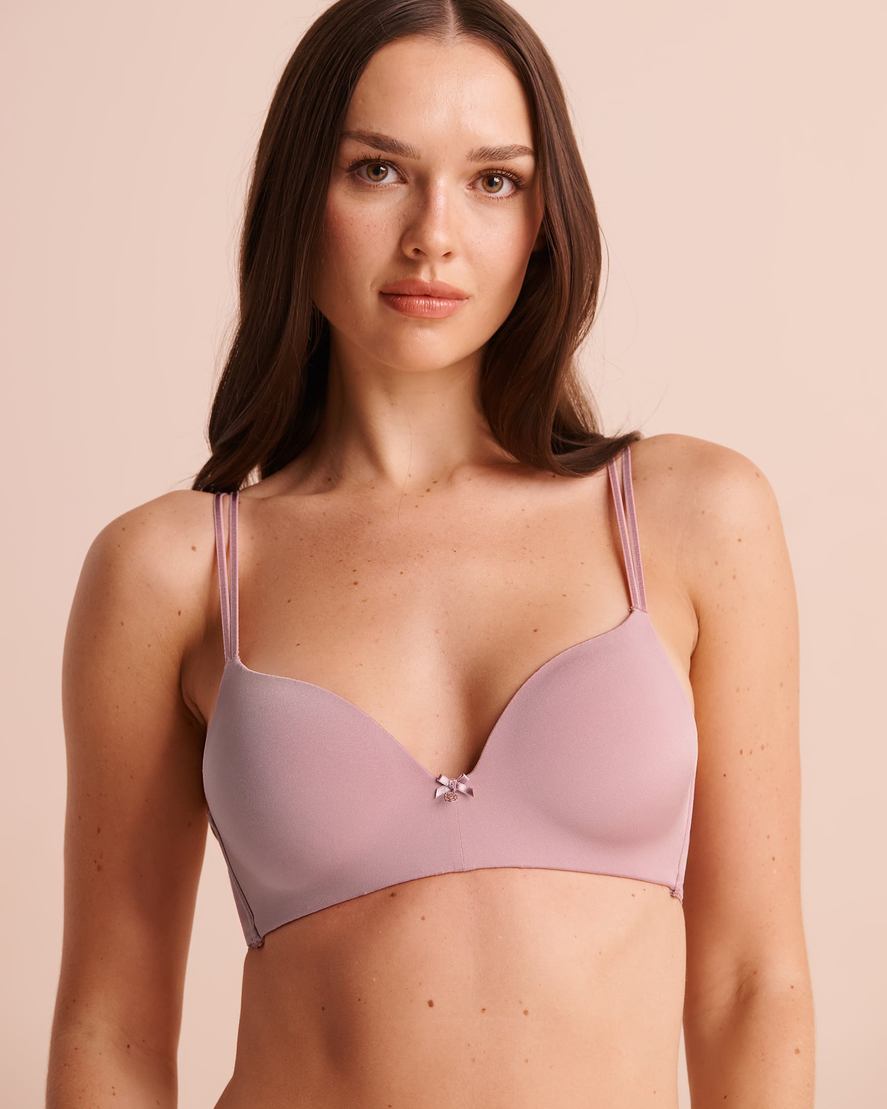 LA VIE EN ROSE Soutien-gorge doublure légère sans armatures Rose lilas 10200633 - View1