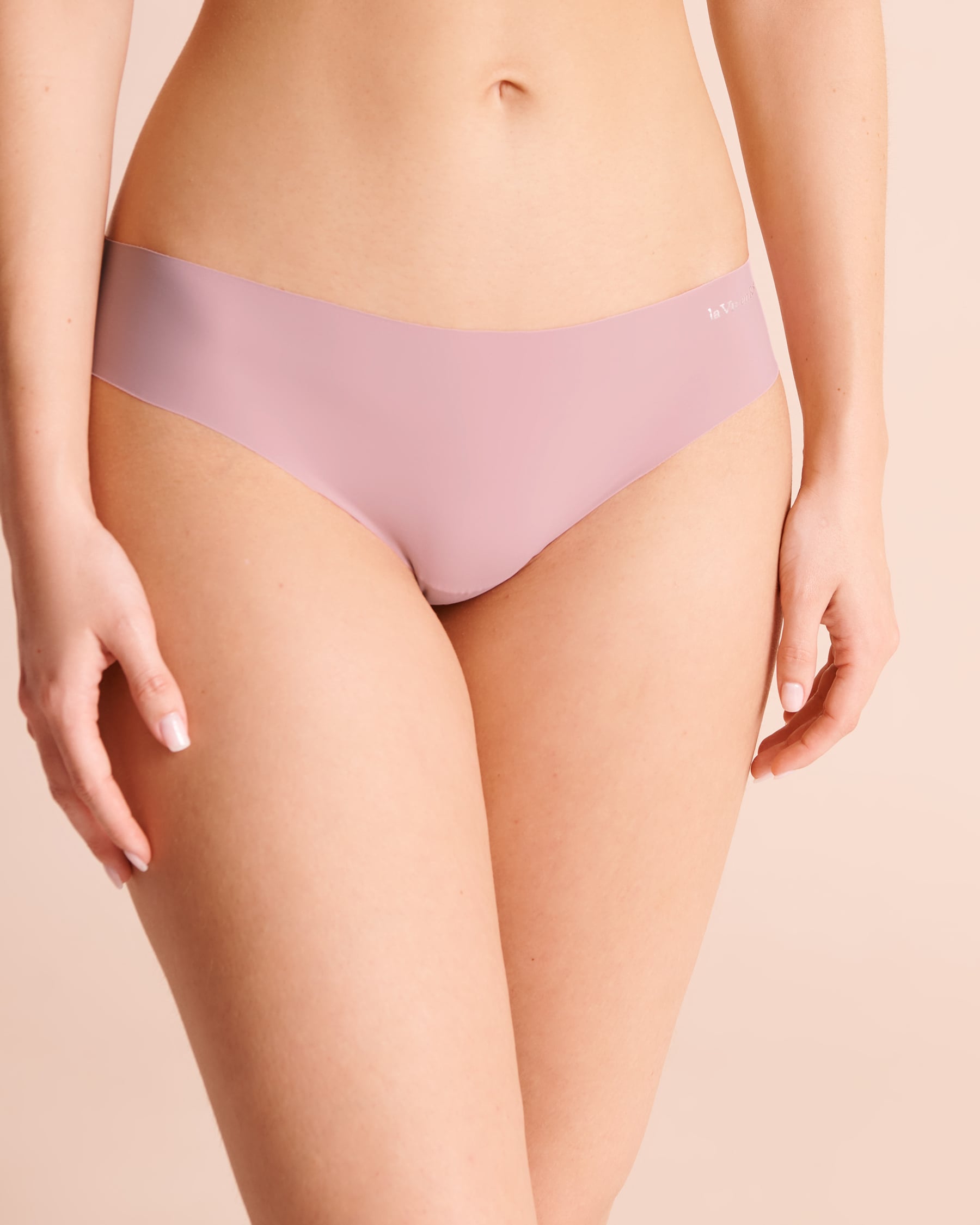 LA VIE EN ROSE Microfiber Invisible Cheeky Panty Lilac Pink 20200857 - View1