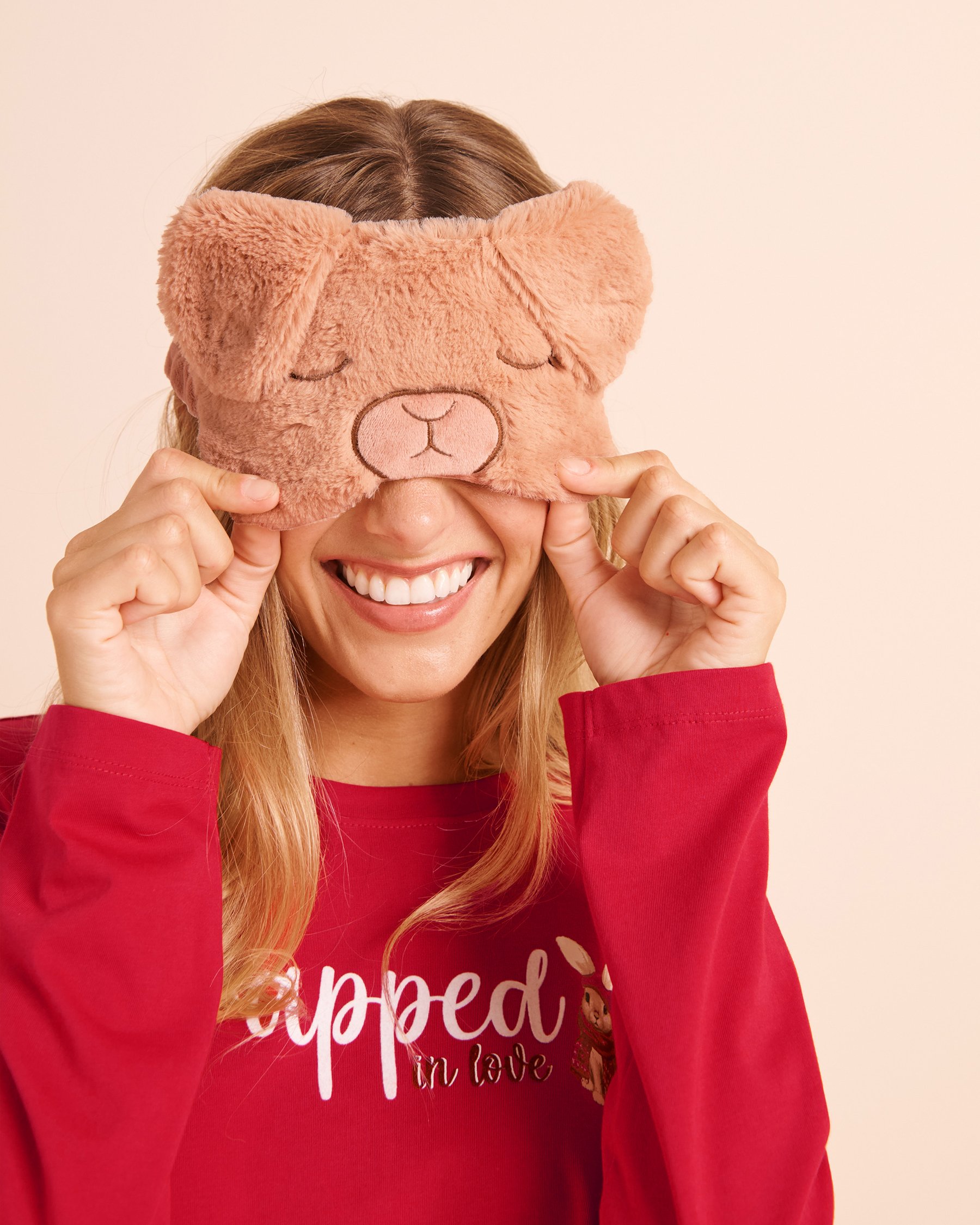 LA VIE EN ROSE Rabbit Sleep Mask Rabbit 40700514 - View2