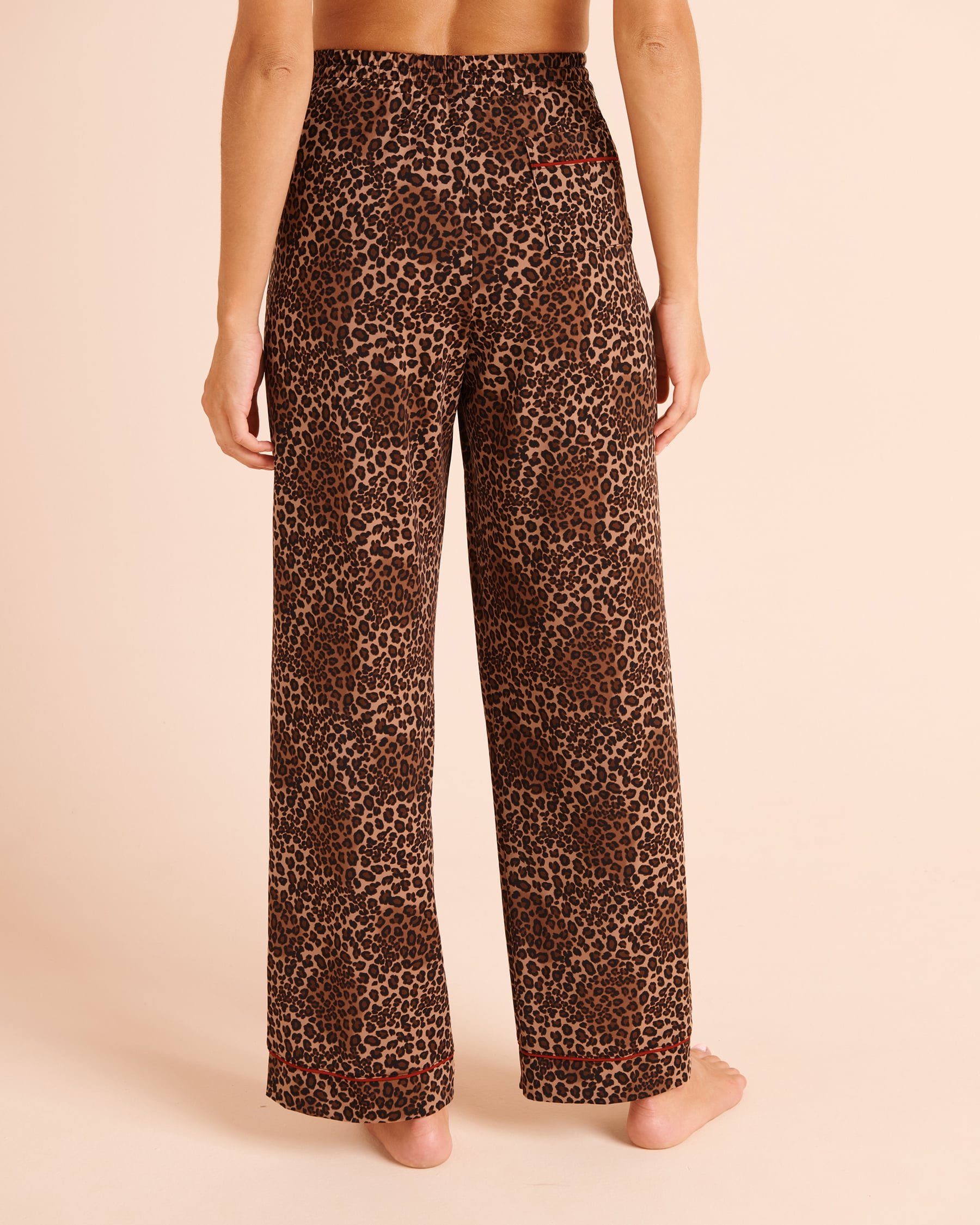 LA VIE EN ROSE Pantalon de pyjama imprimé léopard Léopard 60200214 - View2