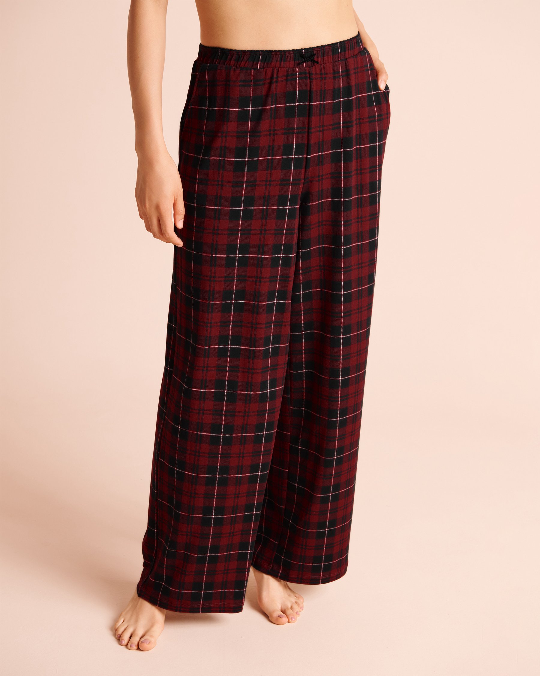 LA VIE EN ROSE Buffalo Plaid Super Soft Pajama Pants Buffalo Plaid 40200895 - View1