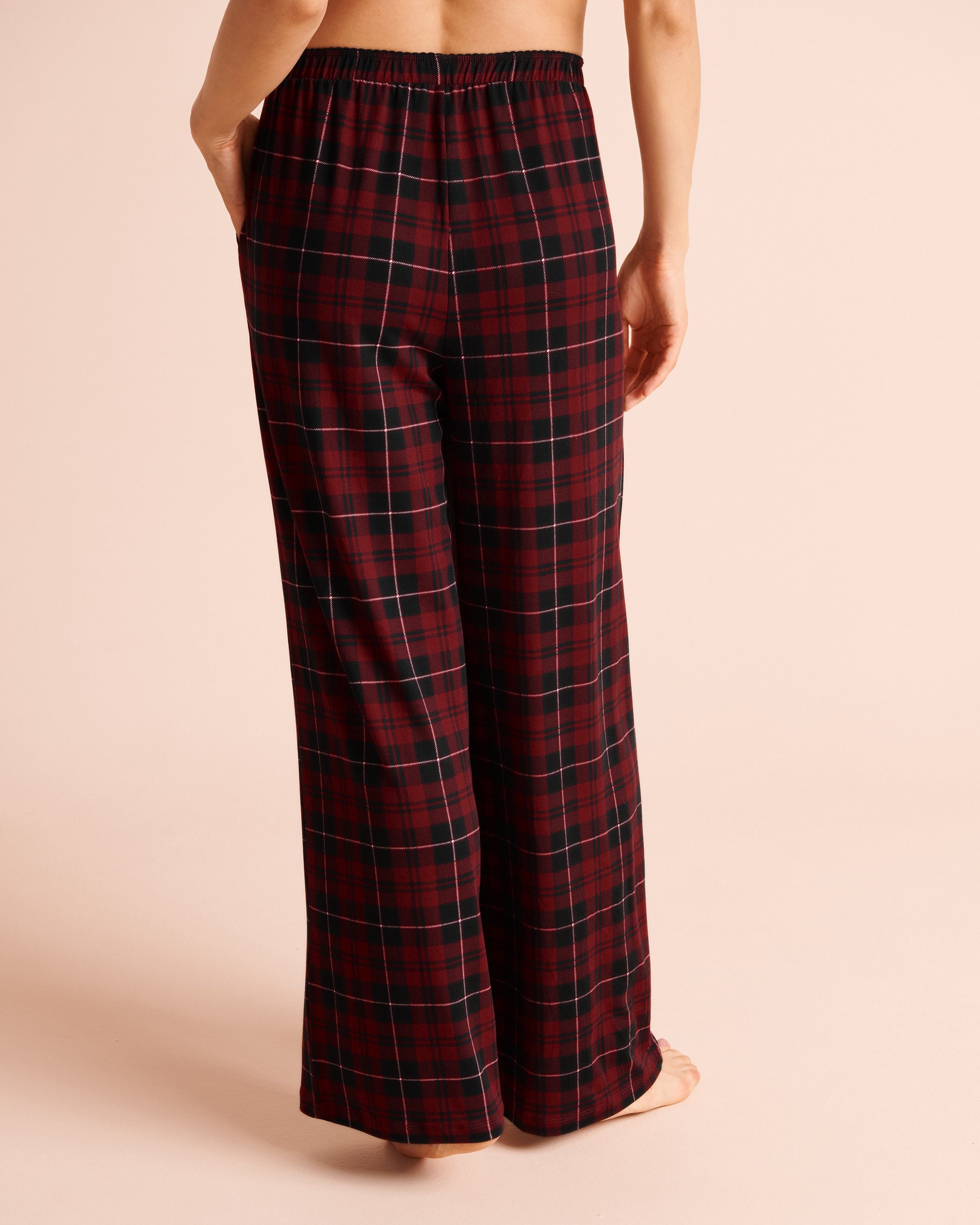 LA VIE EN ROSE Buffalo Plaid Super Soft Pajama Pants Buffalo Plaid 40200895 - View2