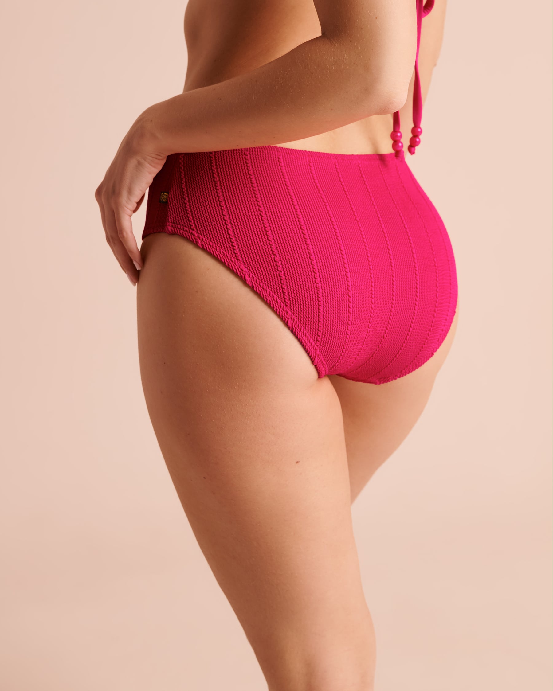 LA VIE EN ROSE AQUA Bas de bikini taille mi-haute HABANERO Rouge piquant 70300979 - View2