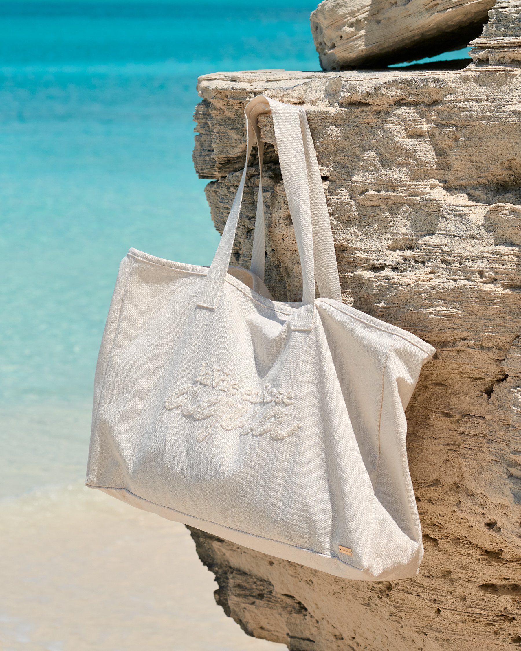 LA VIE EN ROSE AQUA La Vie en Rose Beach Bag Coconut Milk 80500121 - View1