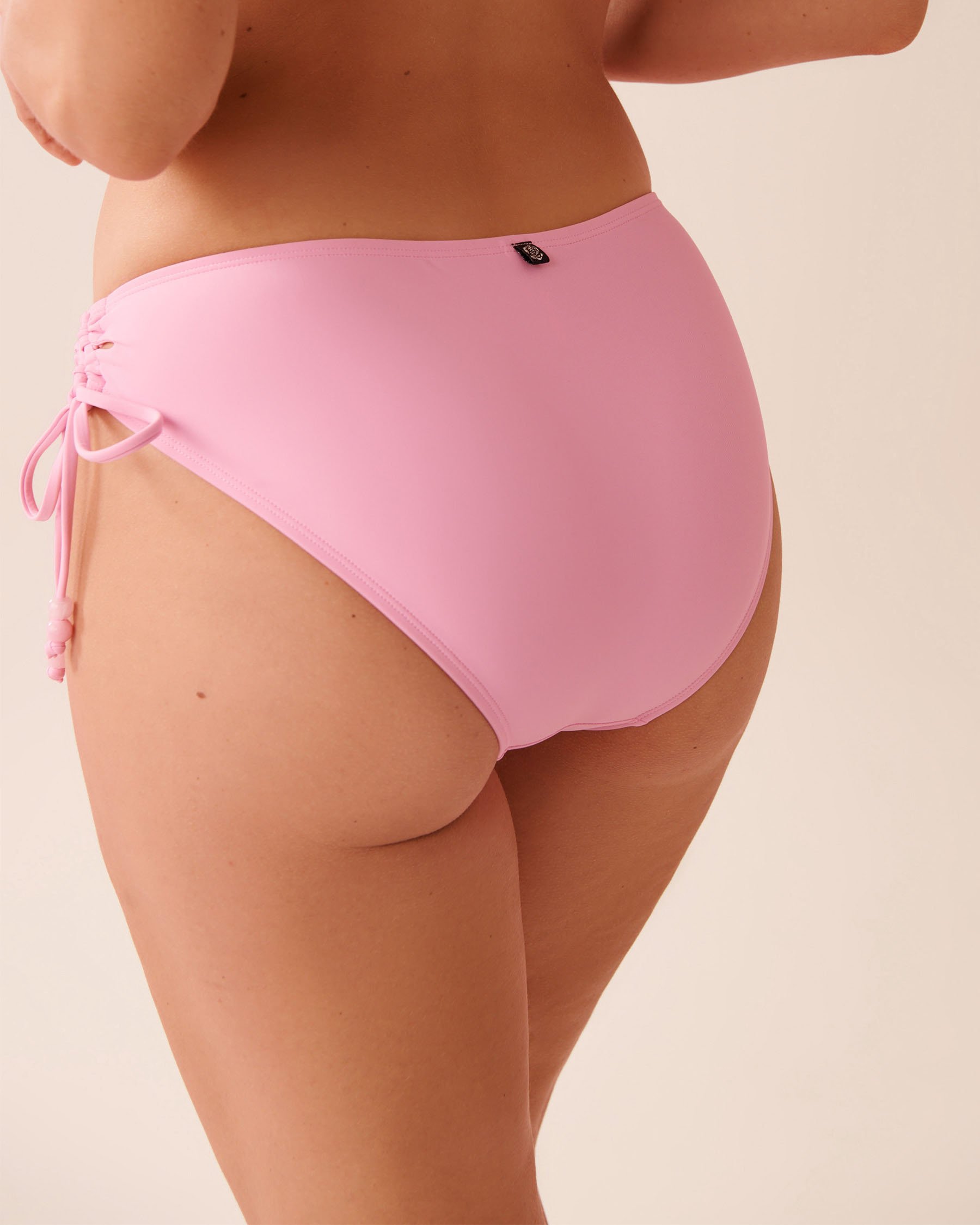 LA VIE EN ROSE AQUA Bas de bikini liens croisés COTTON CANDY Barbe à papa 70300838 - View2