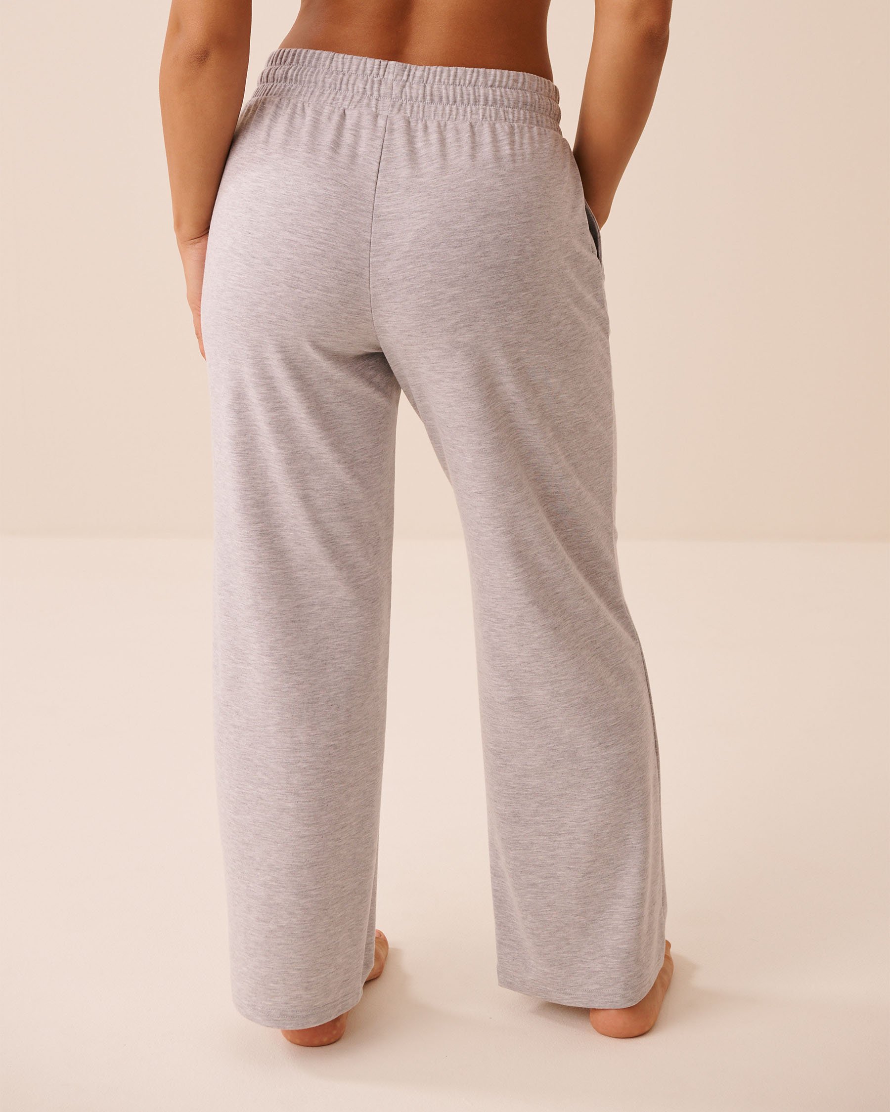 LA VIE EN ROSE Pantalon en molleton Gris 50200114 - View2