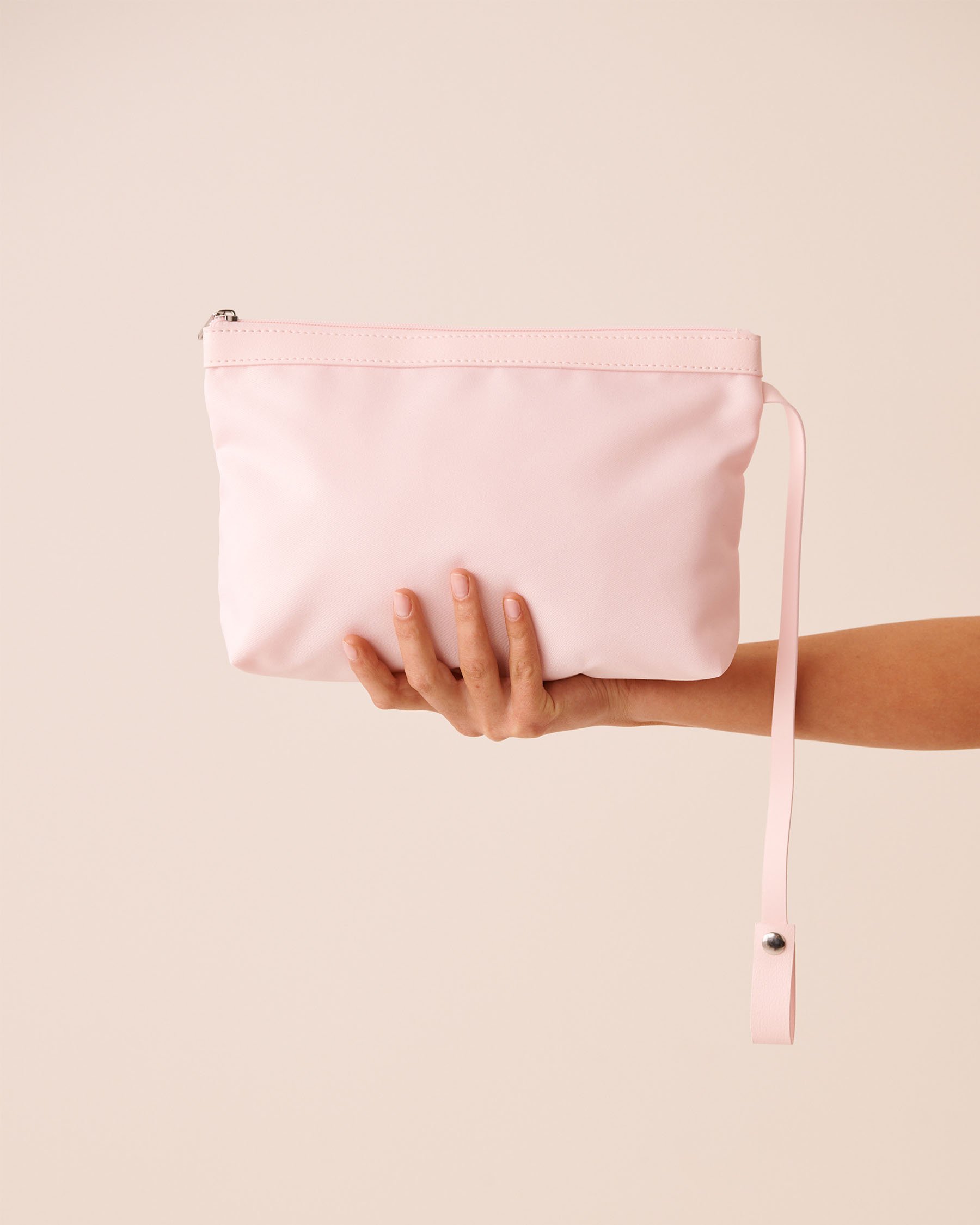 LA VIE EN ROSE Sac fourre-tout en faux cuir Rose 40700478 - View4