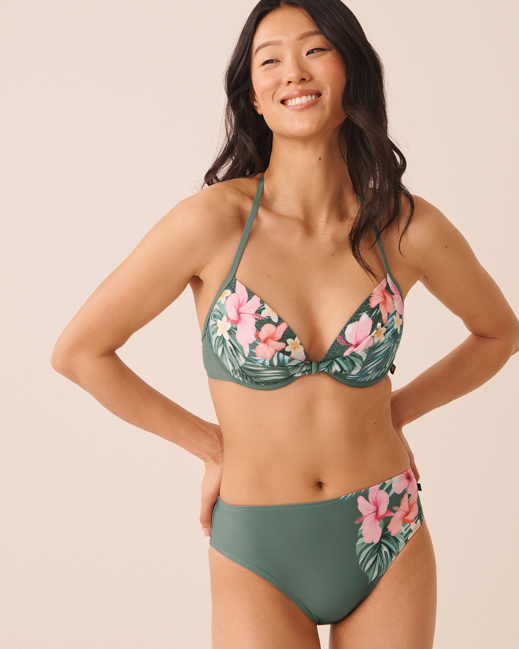 LA VIE EN ROSE AQUA RESORT GETAWAY Push-up Bikini Top Resort Getaway 70100950 - View1