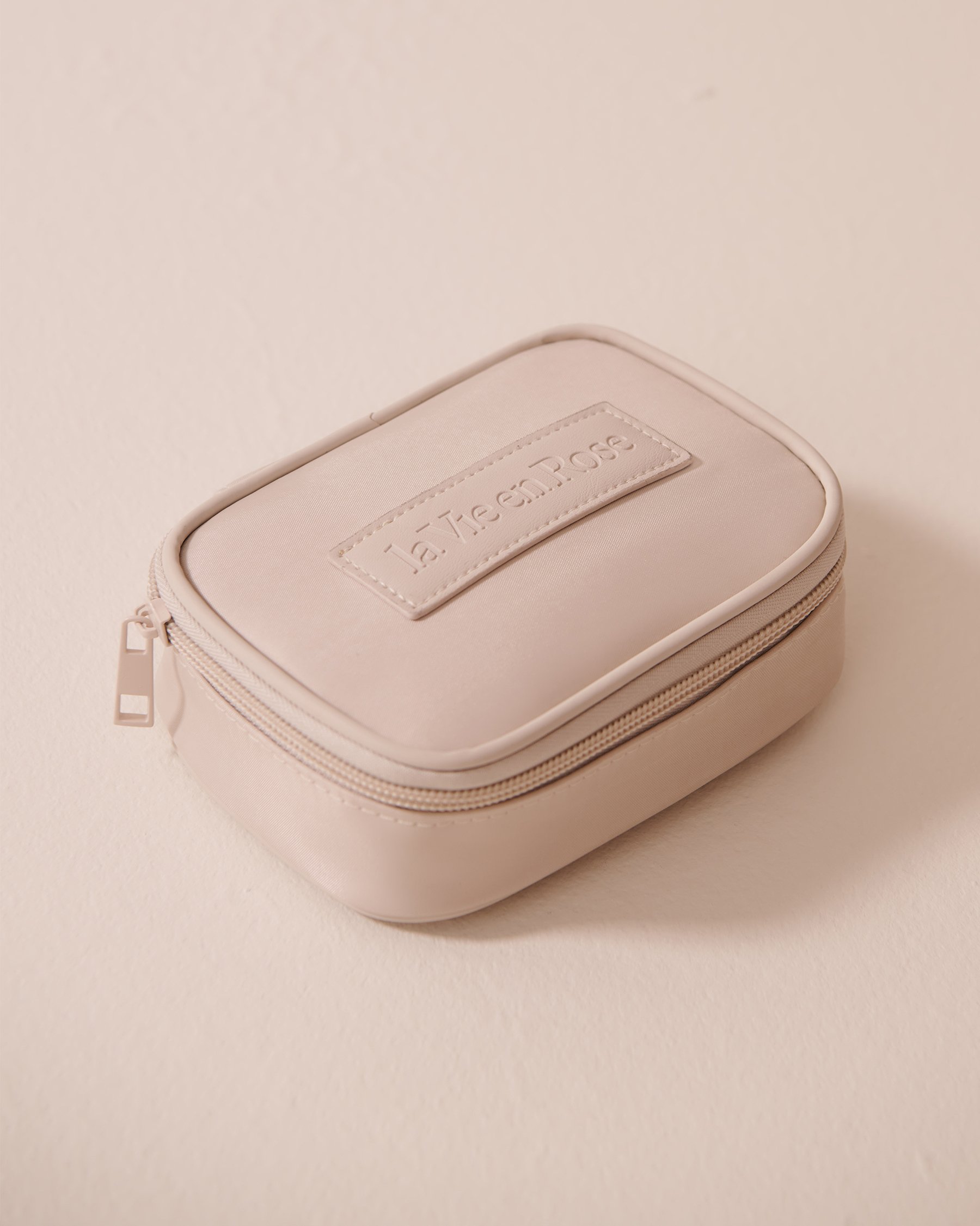 LA VIE EN ROSE Étui pour accessoires Beige clair 40700382 - Voir1