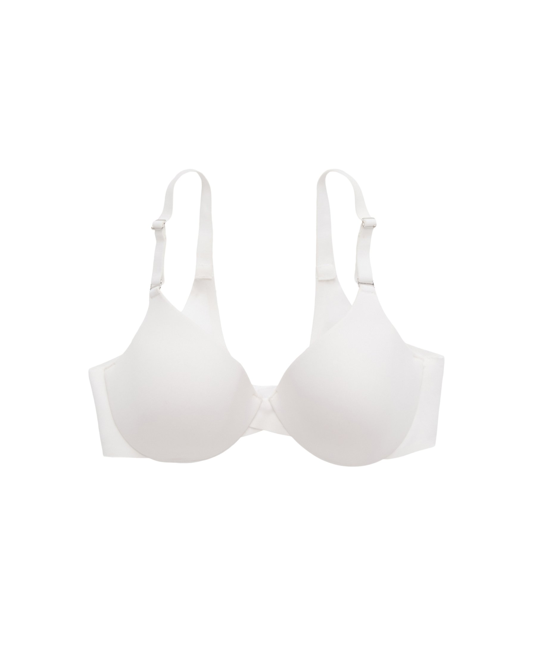 LA VIE EN ROSE Lightly Lined Sleek Back Bra White 169-113-1-00 - View7