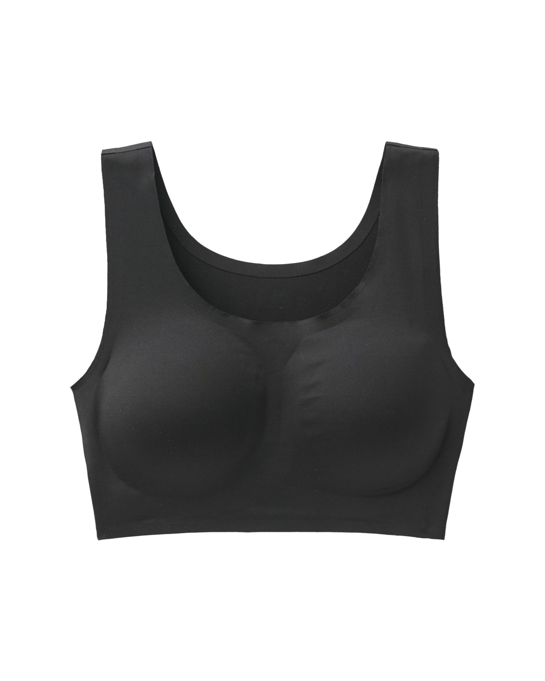 LA VIE EN ROSE Lightly Lined Full Coverage Lounge Tank Bra Black 534-113-0-00 - View5