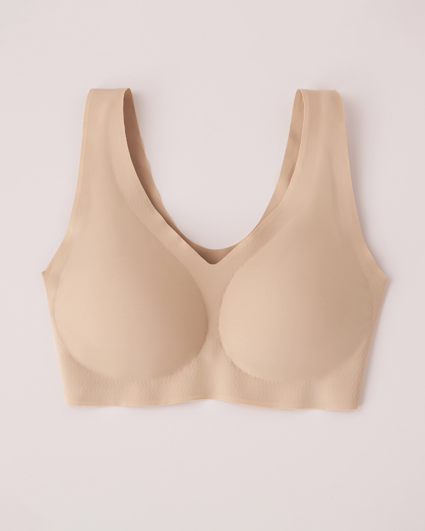 LA VIE EN ROSE Cami lounge push-up Latte 534-113-1-00 - Voir5