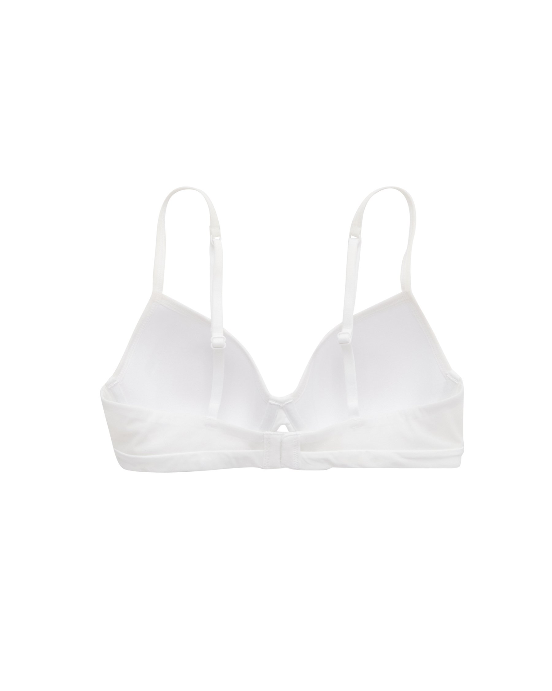 LA VIE EN ROSE Lightly Lined Spacer Foam Demi Bra White 593-114-0-00 - View6