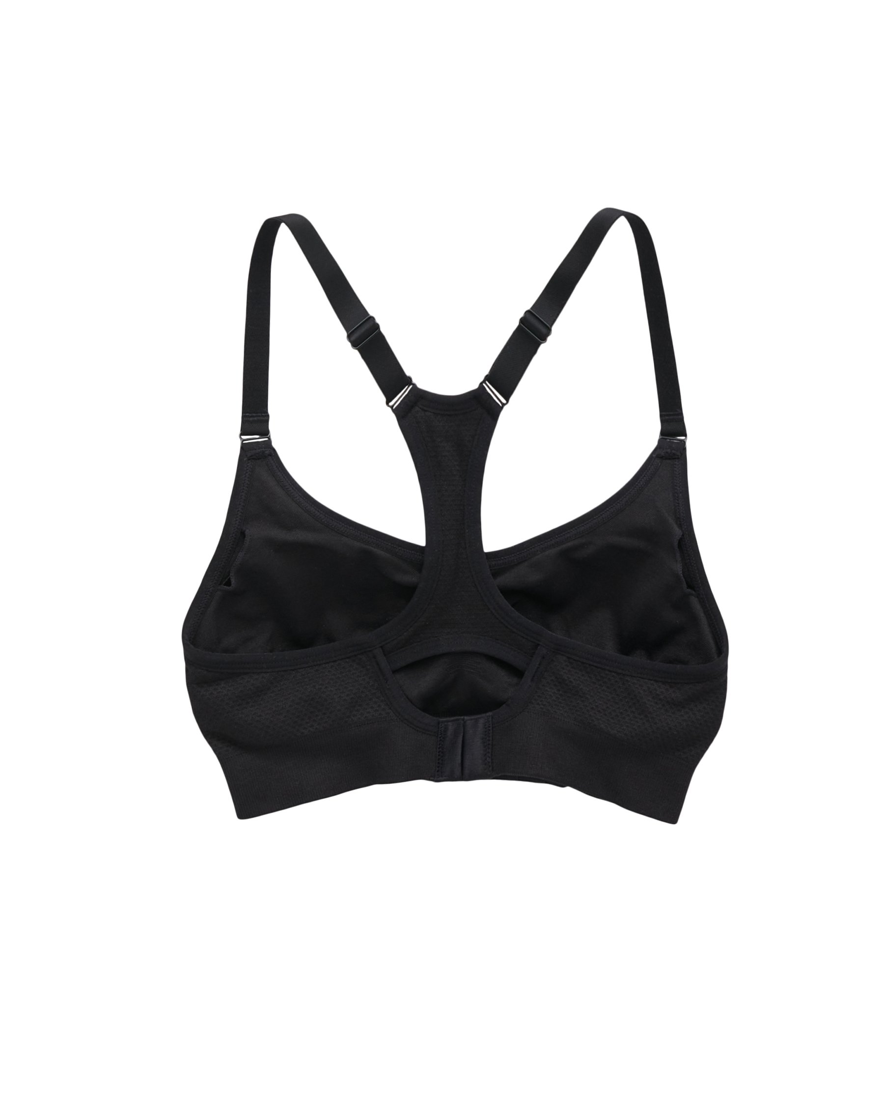 LA VIE EN ROSE Soutien-gorge de sport sans coutures dos nageur impact léger Noir 687-114-0-00 - Voir6