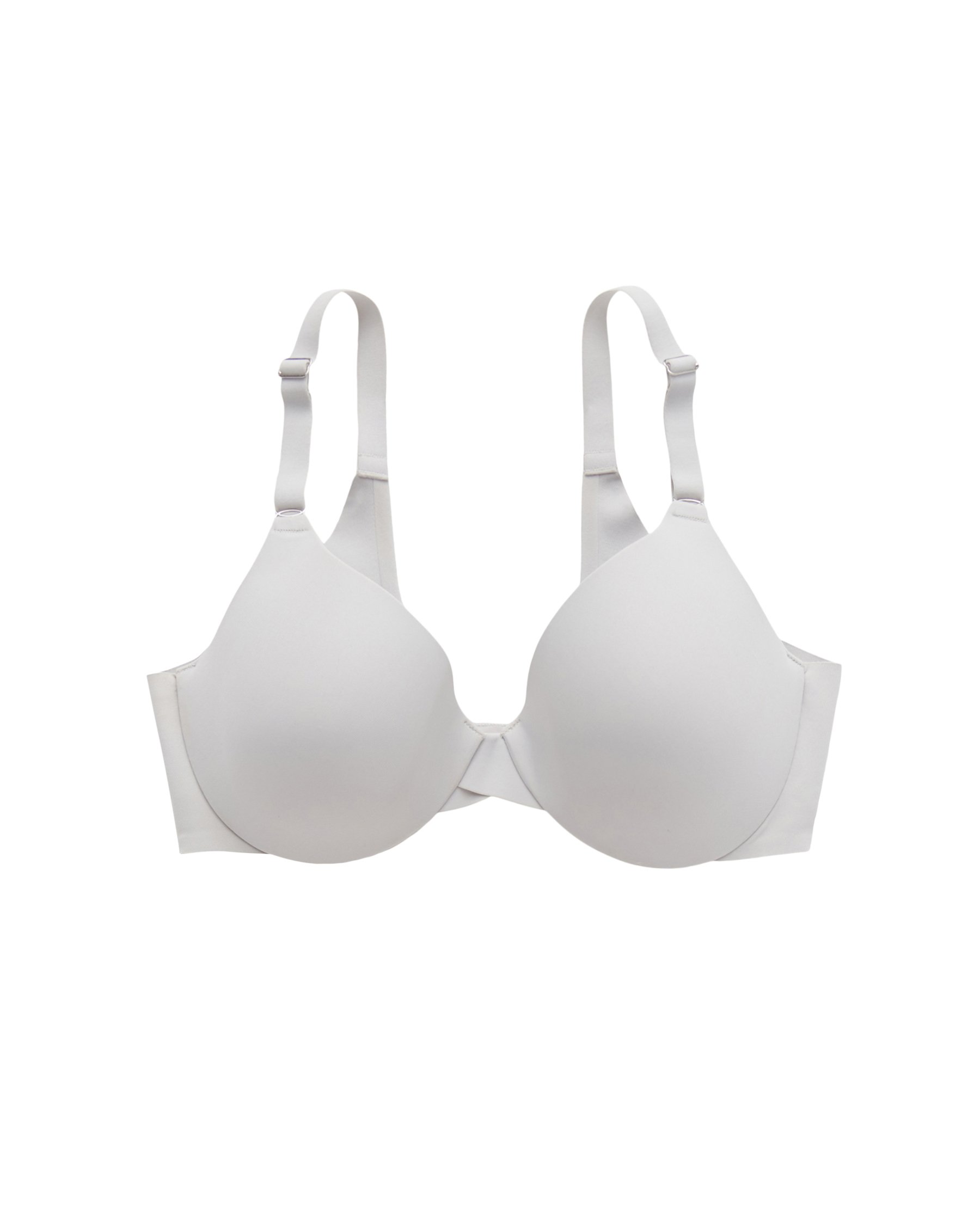 LA VIE EN ROSE Lightly Lined Sleek Back Bra Grey 169-113-1-00 - View4