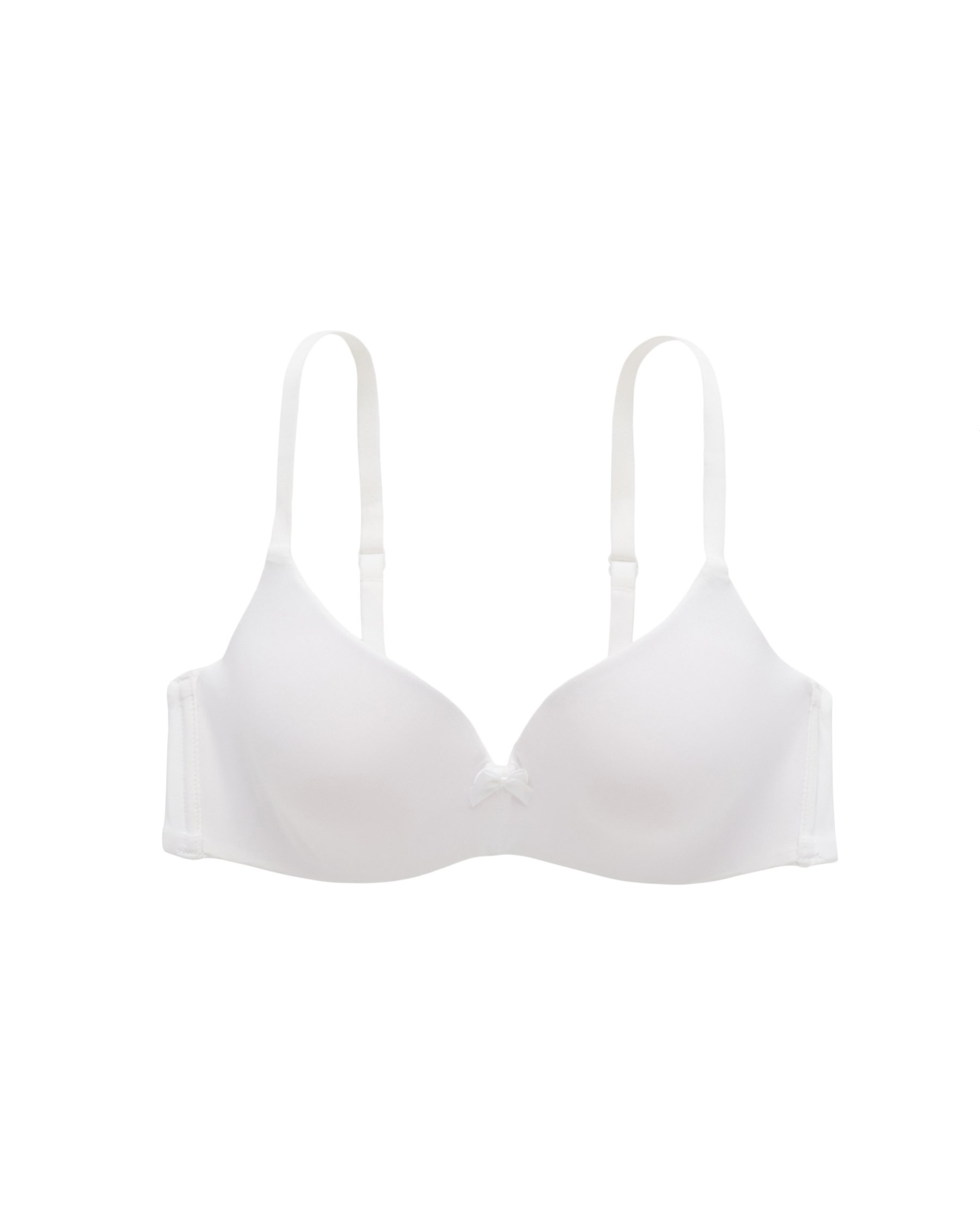 LA VIE EN ROSE Lightly Lined Wireless Bra White 370-113-0-00 - View4