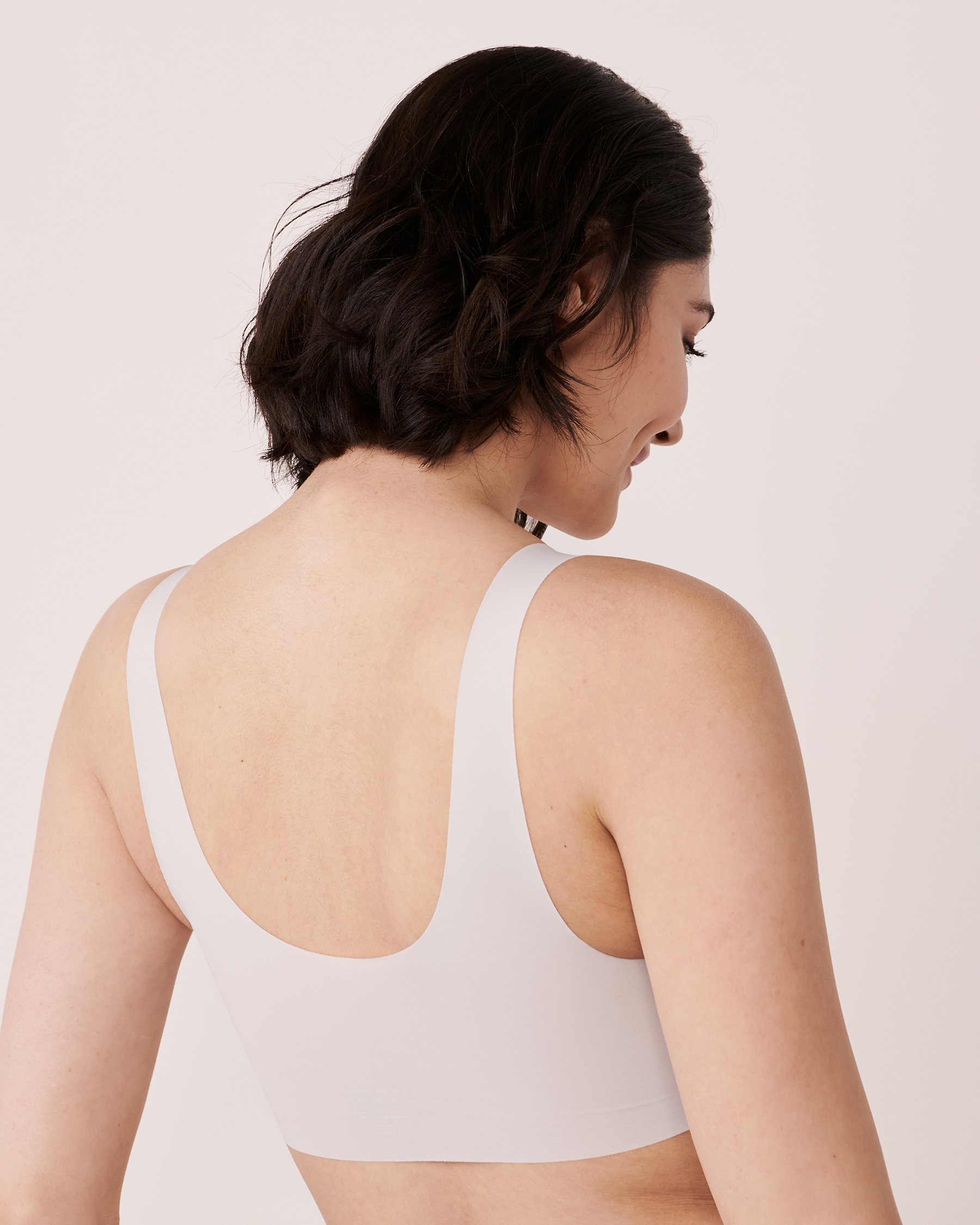 LA VIE EN ROSE Push-up Lounge Tank Bra Grey 534-113-1-00 - View3