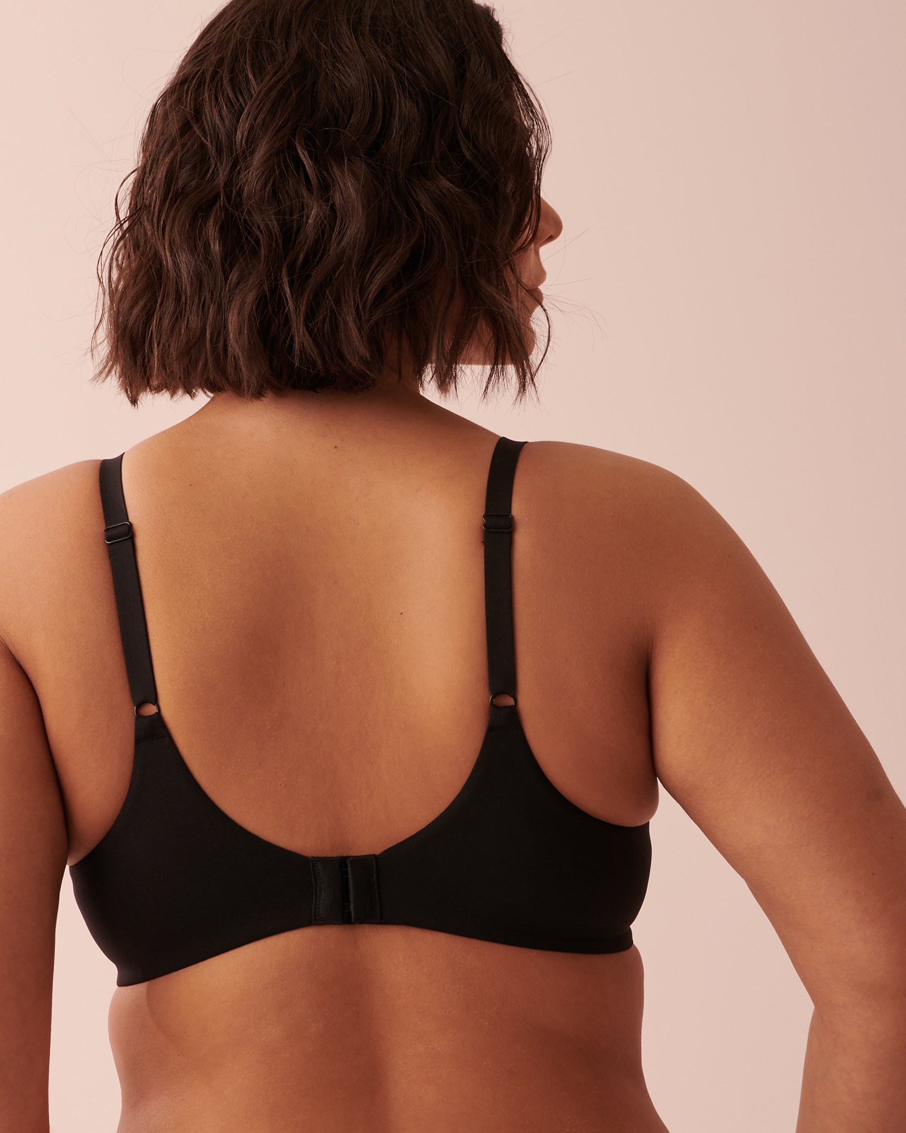 LA VIE EN ROSE Soutien-gorge sans doublure armatures coussinées Noir 591-113-0-00 - View6