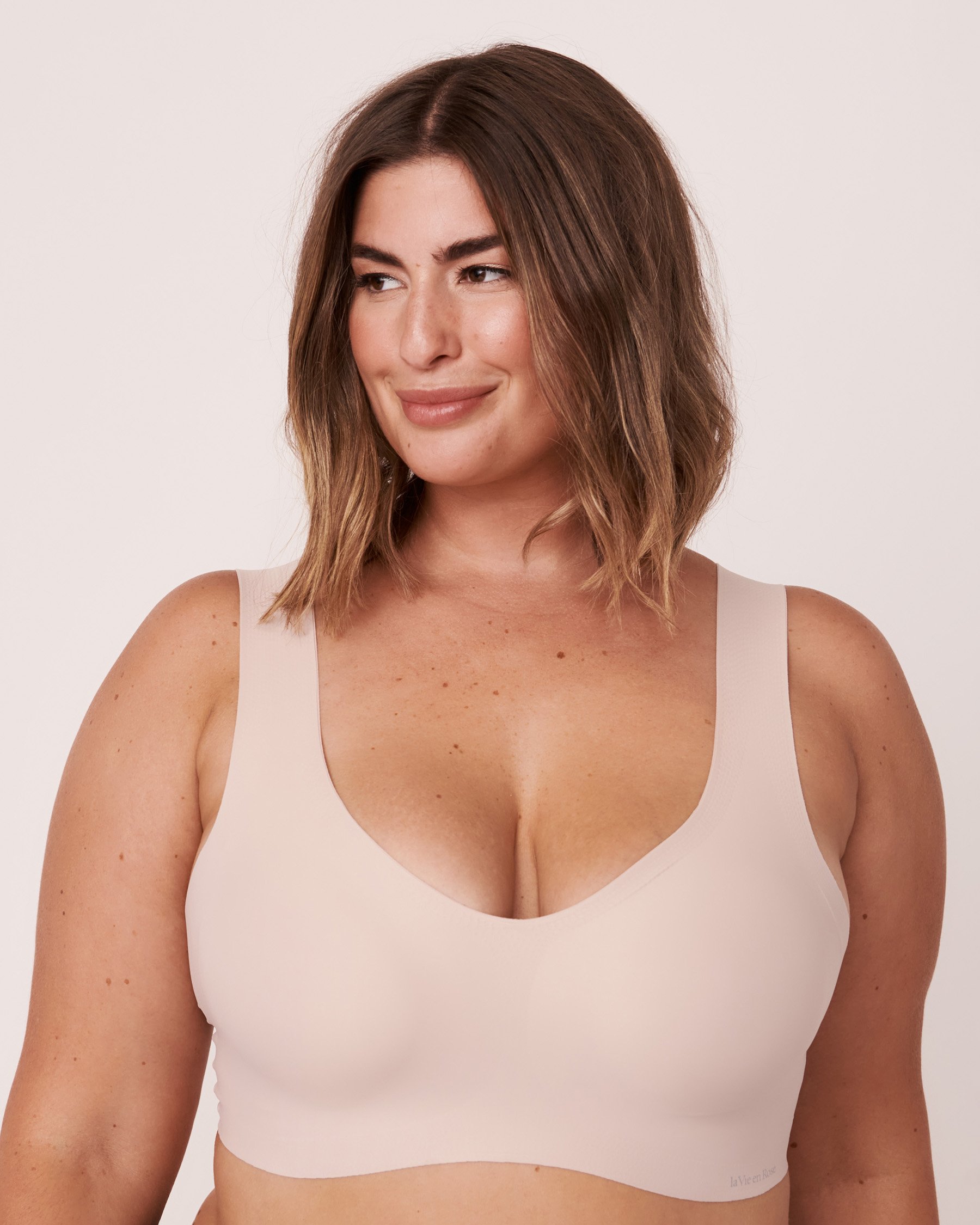 LA VIE EN ROSE Cami lounge doublure légère Ombre grise 10200082 - View1