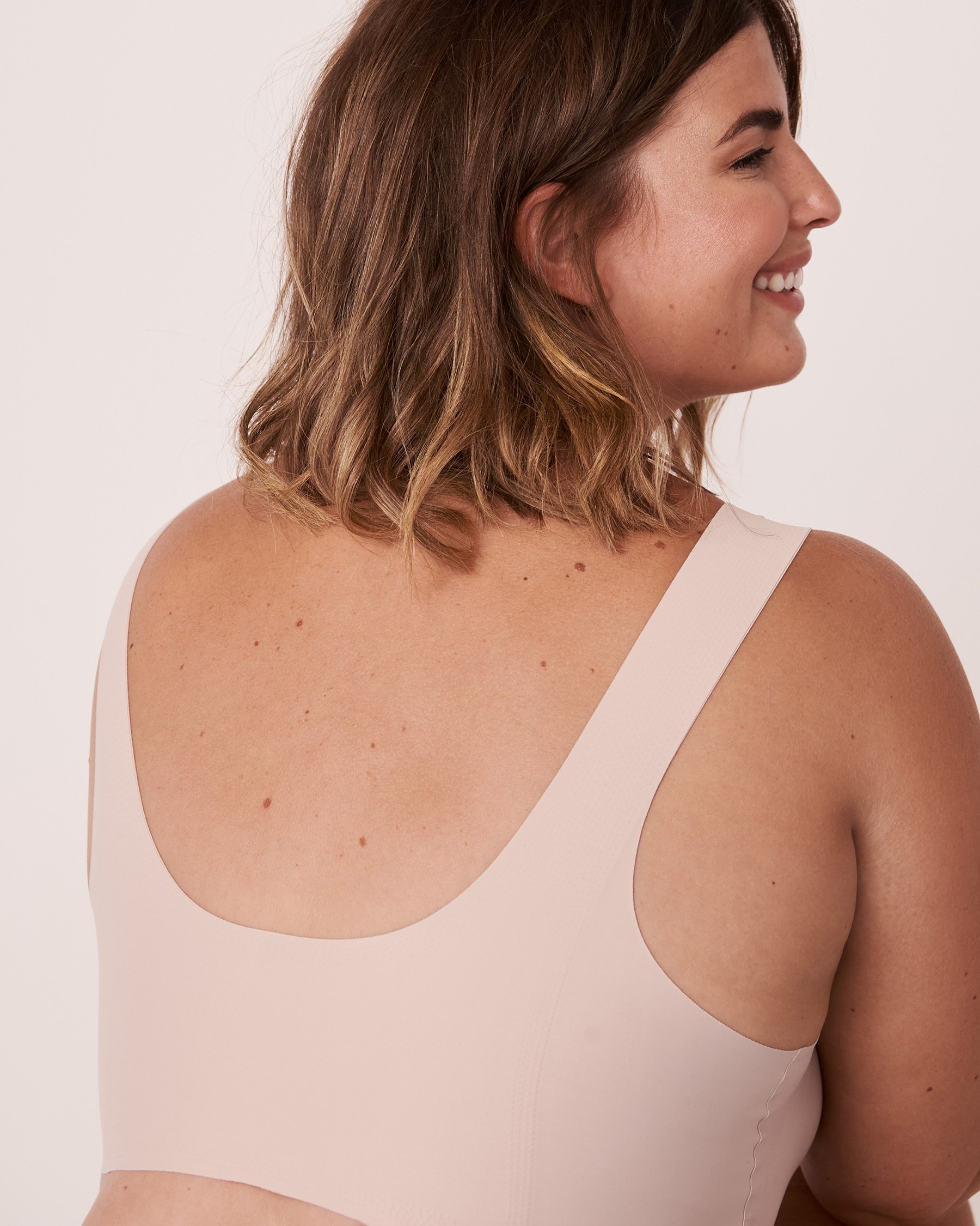 LA VIE EN ROSE Cami lounge doublure légère Ombre grise 10200082 - View2