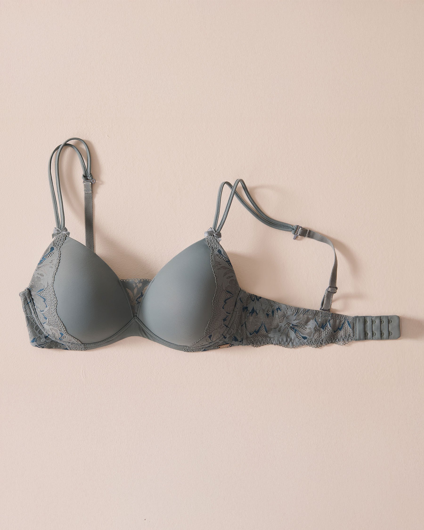 LA VIE EN ROSE Soutien-gorge mastectomie doublure légère sans armatures Mer houleuse 10200207 - Voir3