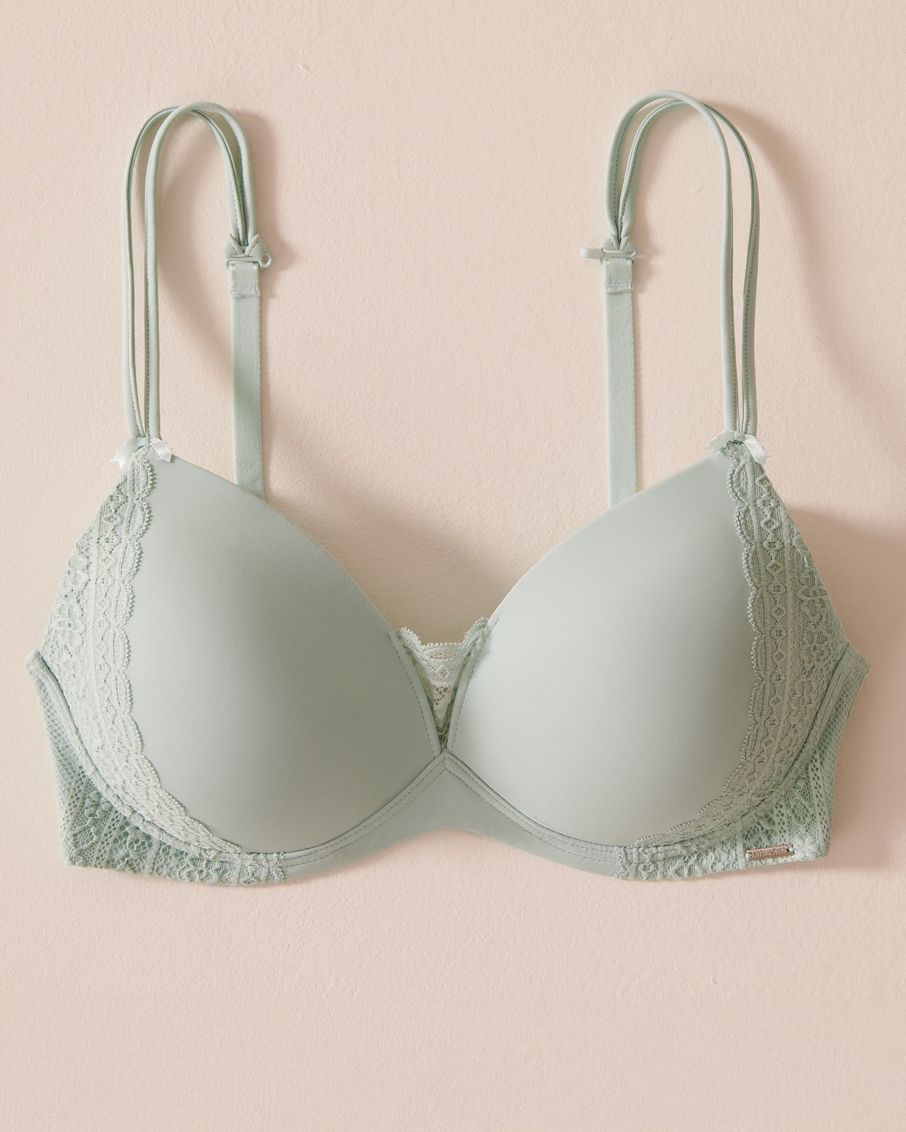 LA VIE EN ROSE Lightly Lined Wireless Mastectomy Bra Cool mint 10200257 - View1