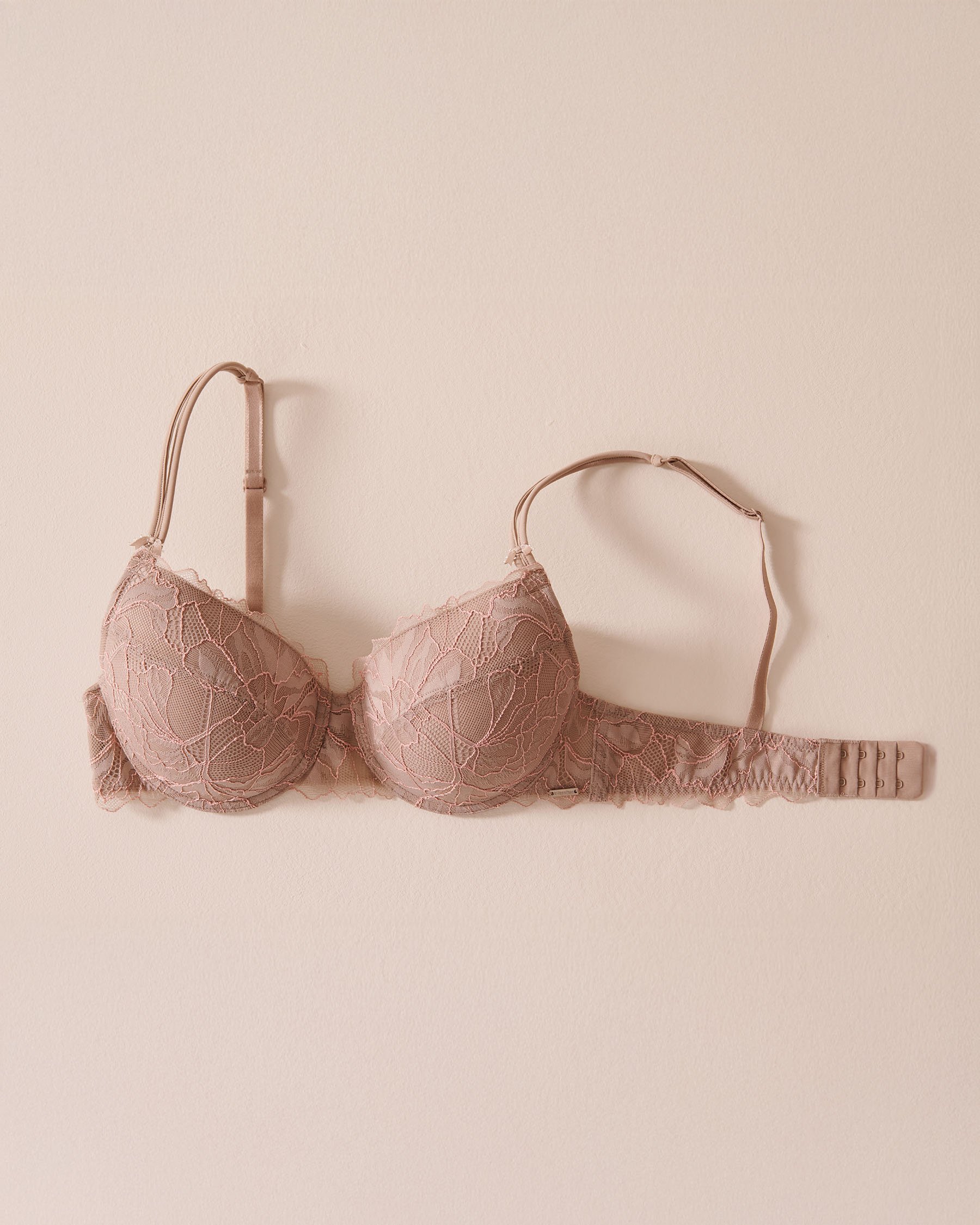 LA VIE EN ROSE Soutien-gorge mastectomie doublure légère Rose cendré 10200320 - Voir4