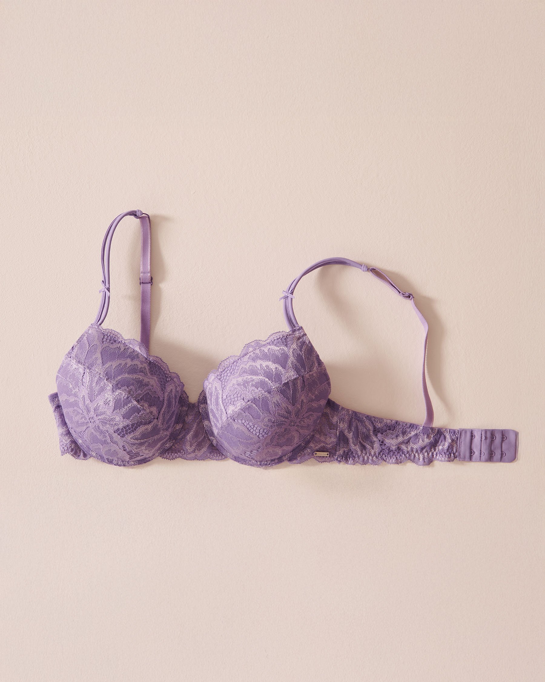 LA VIE EN ROSE Soutien-gorge mastectomie doublure légère Mauve 10200373 - View3