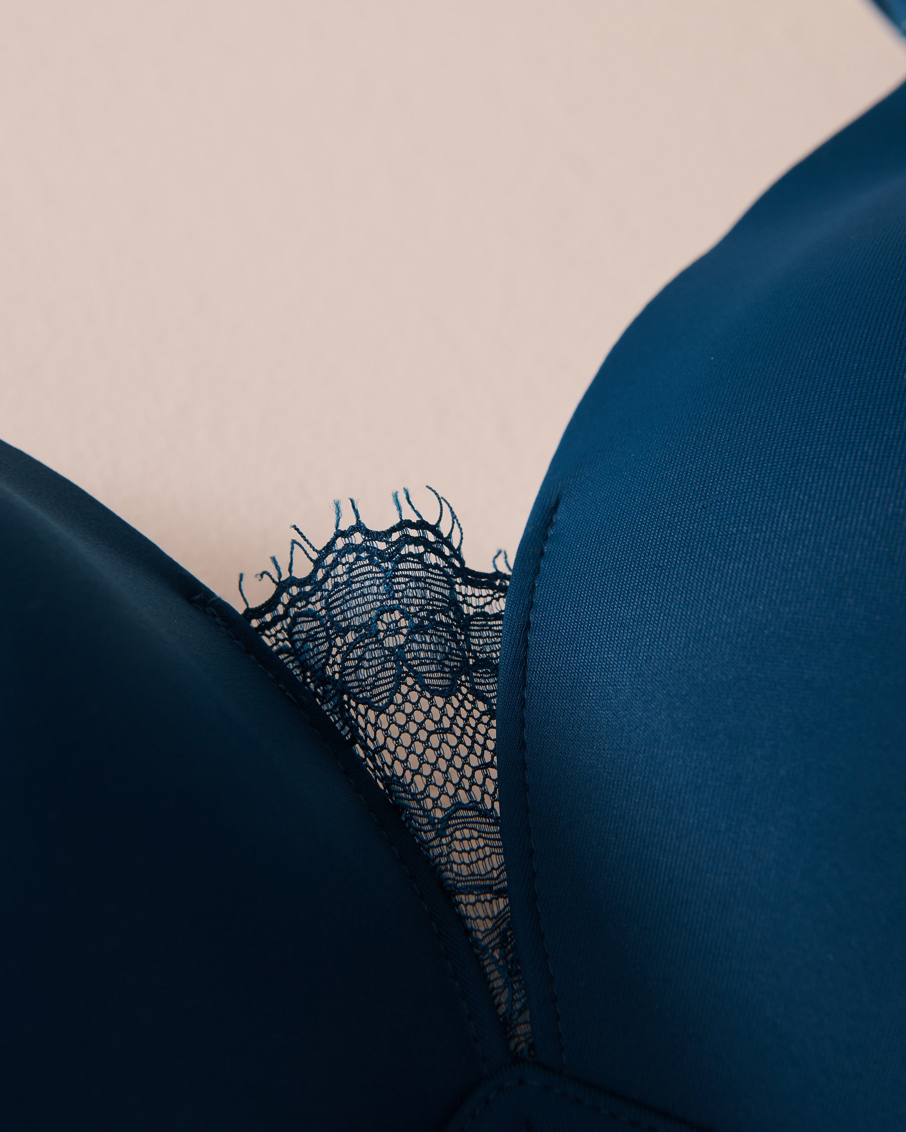 LA VIE EN ROSE Soutien-gorge mastectomie doublure légère sans armatures Bleu du crépuscule 10200321 - View4