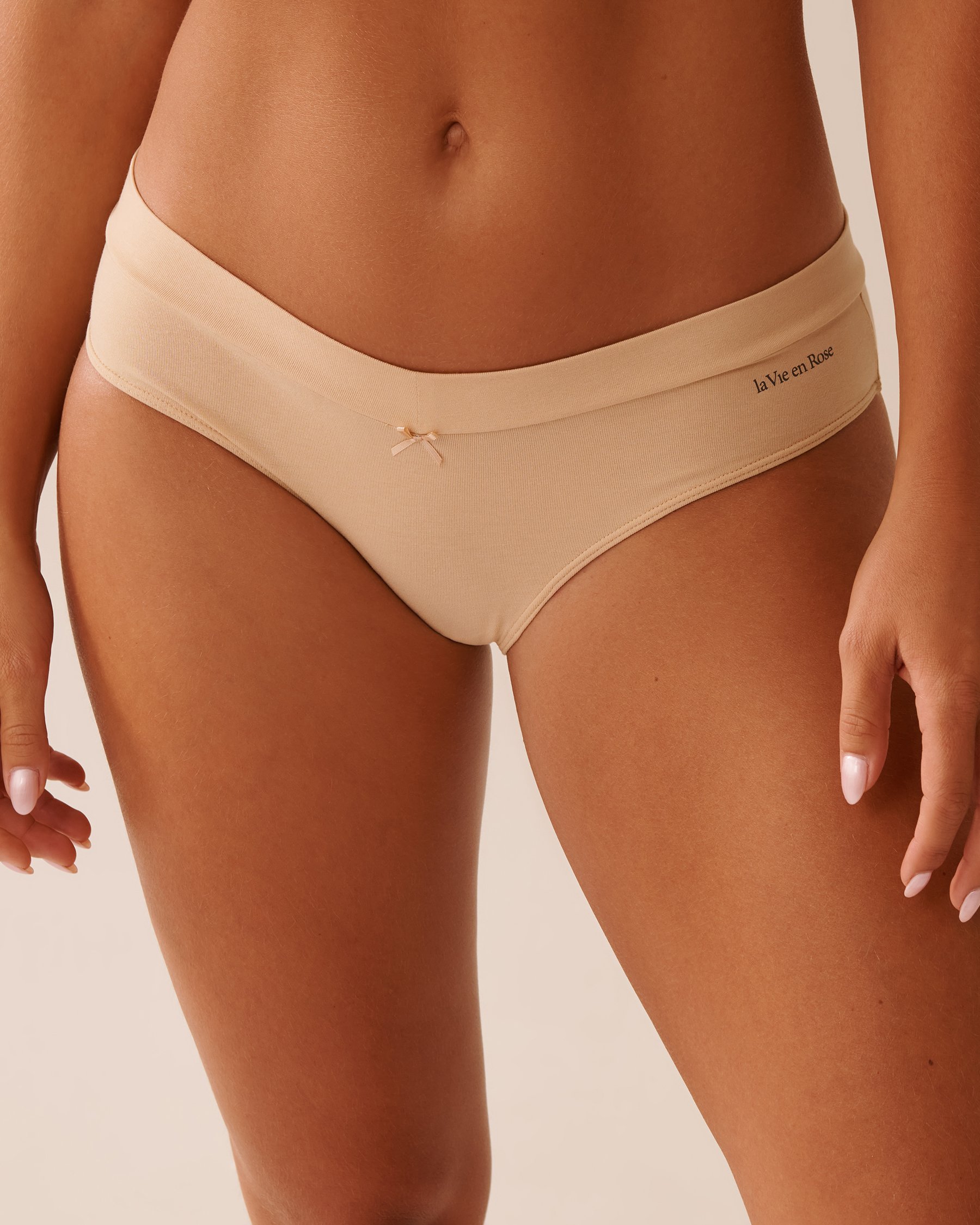 LA VIE EN ROSE Cotton Bikini Panty Hazelnut 564-212-0-00 - View1