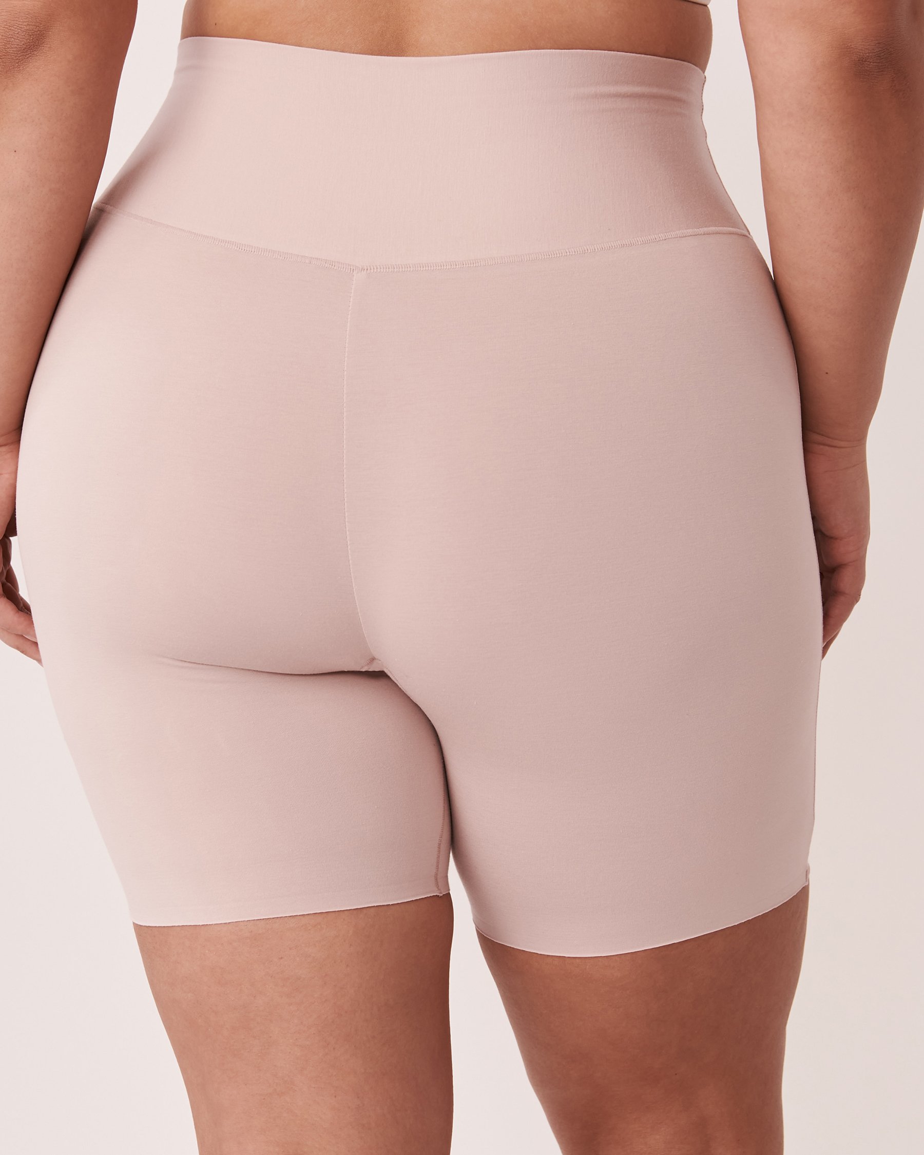 LA VIE EN ROSE Short de maintien en coton Ombre grise 30200001 - View2