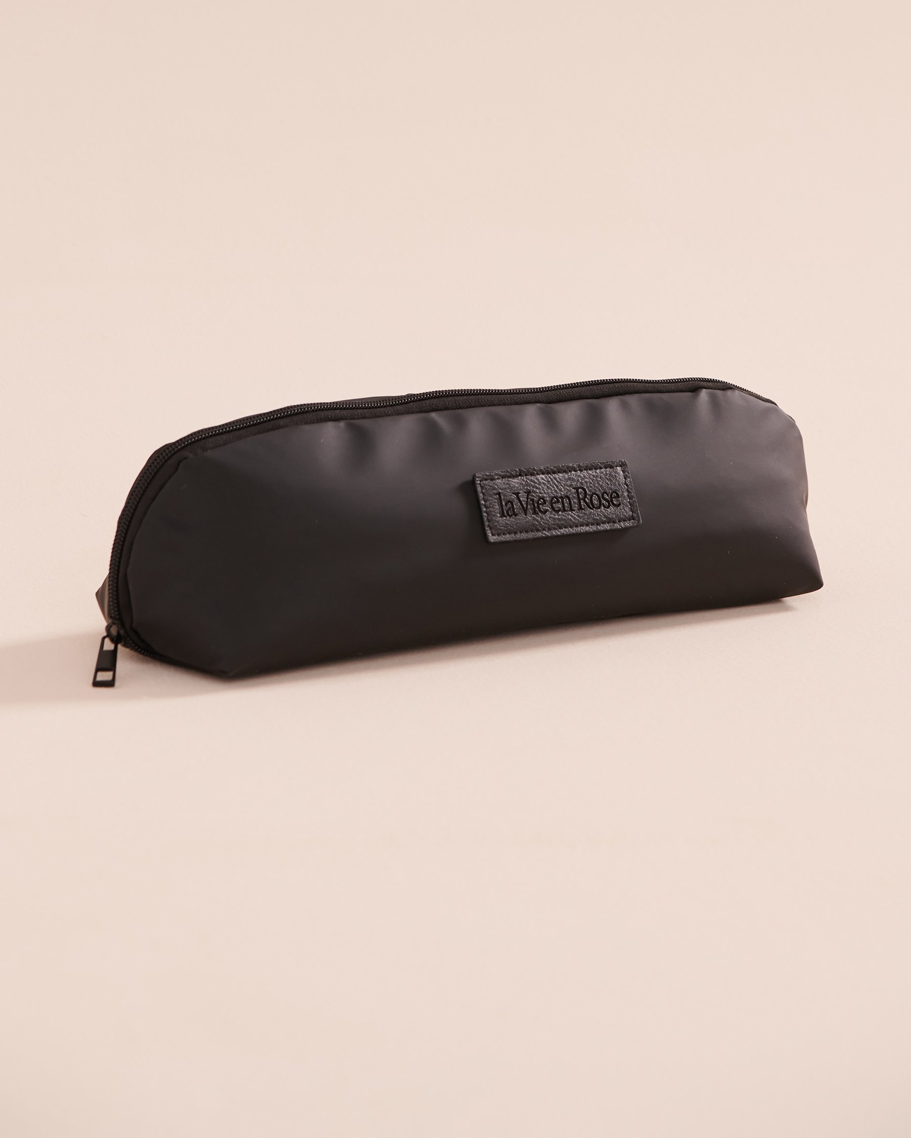 LA VIE EN ROSE Pochette pour accessoires à cheveux Noir 40700384 - Voir2
