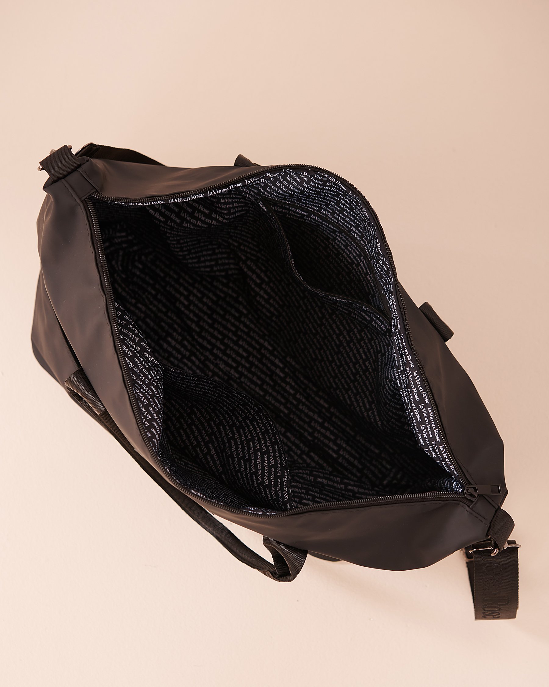 LA VIE EN ROSE Sac de voyage Noir 40700388 - Voir3
