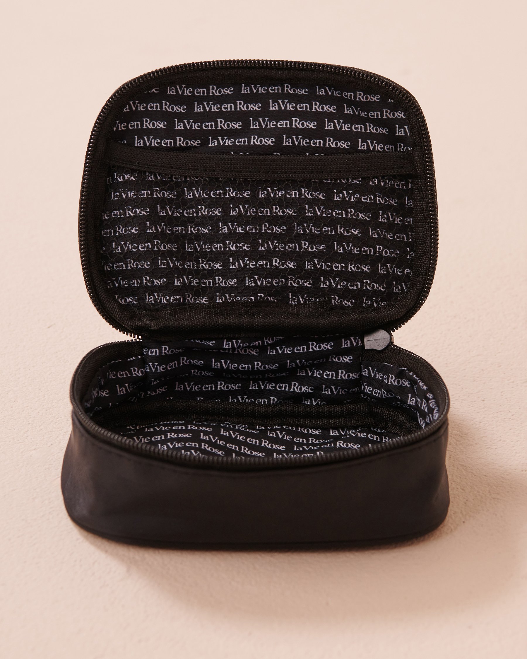 LA VIE EN ROSE Étui pour accessoires Noir 40700382 - Voir3